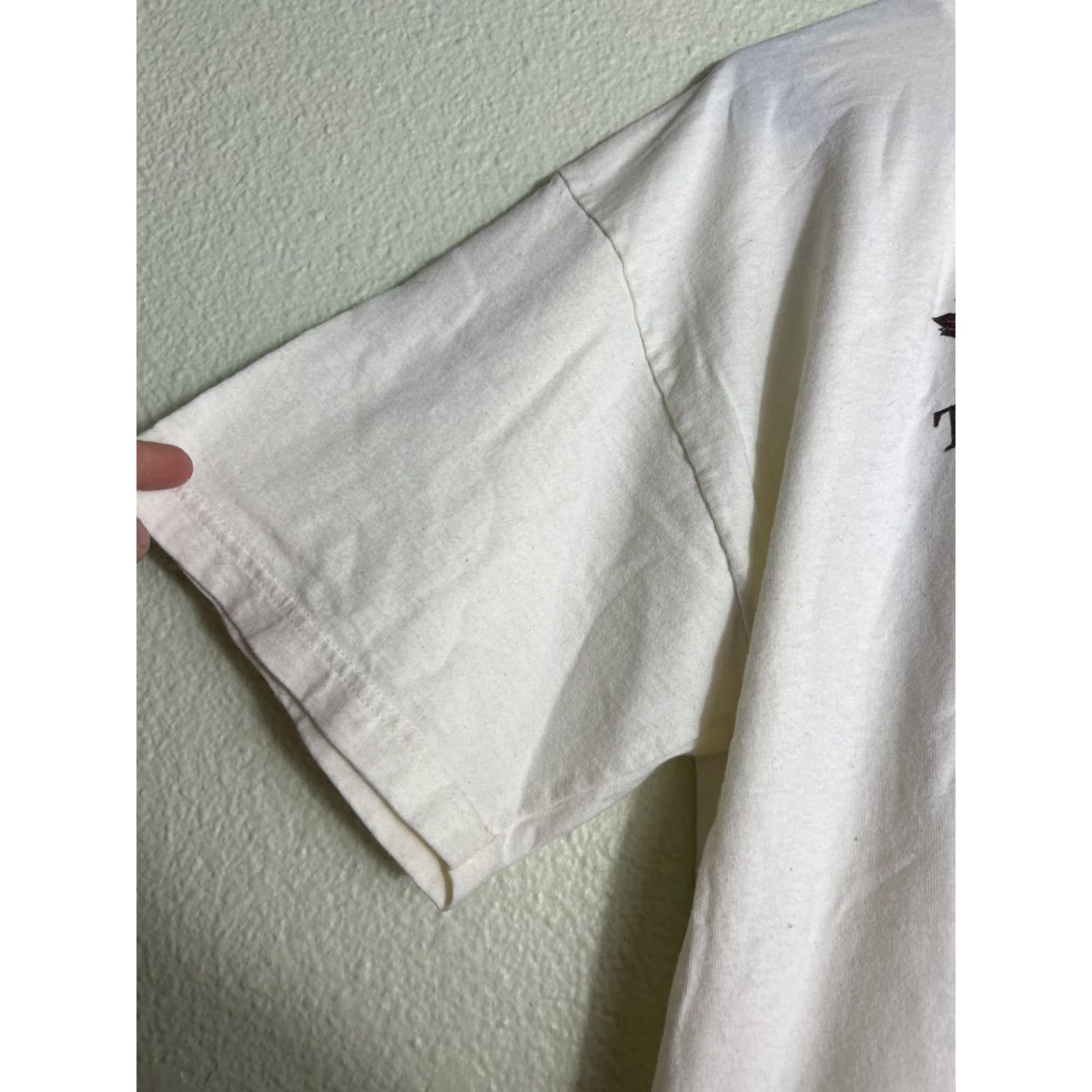 Jerzees VINTAGE Elk Grove Thanksgiving Soccer T Shirt Men L White 1998 Shirt Mens Size US L / EU 52-54 / 3 - 3 Thumbnail