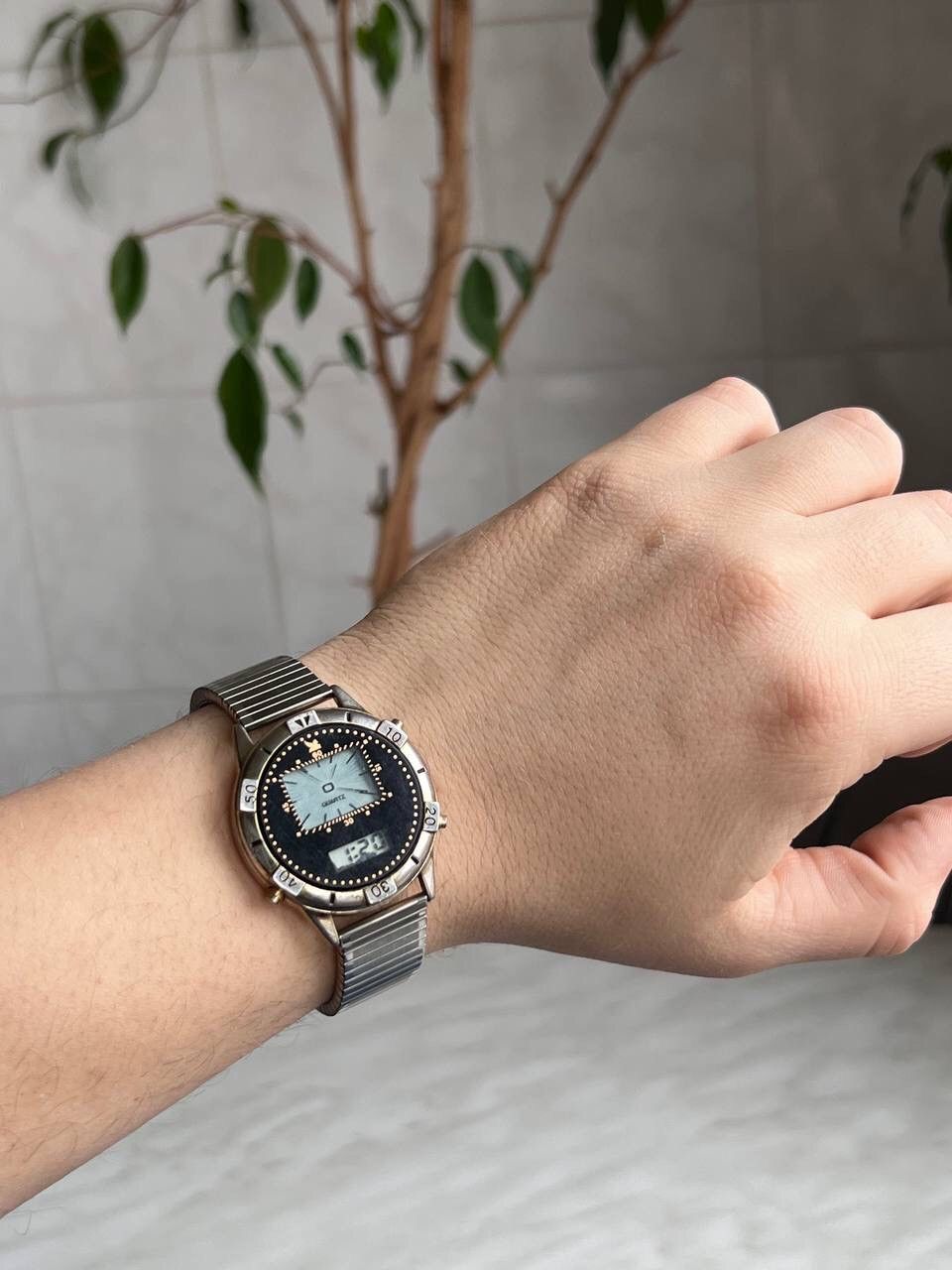 Japanese Brand × Vintage Vintage Double Digital Dial Japanese style futuristic Watch Size ONE SIZE - 12 Thumbnail