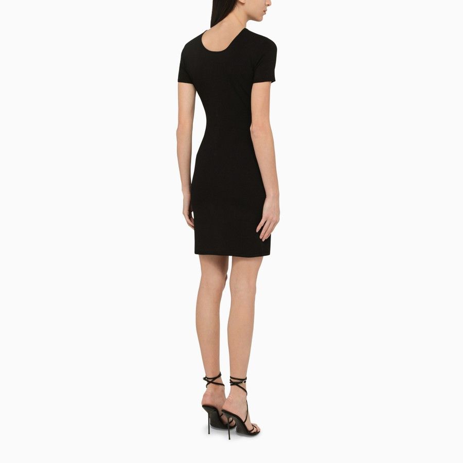 Dsquared2 o1d2blof0824 Mini Dress in Black Size XS / US 0-2 / IT 36-38 - 4 Thumbnail
