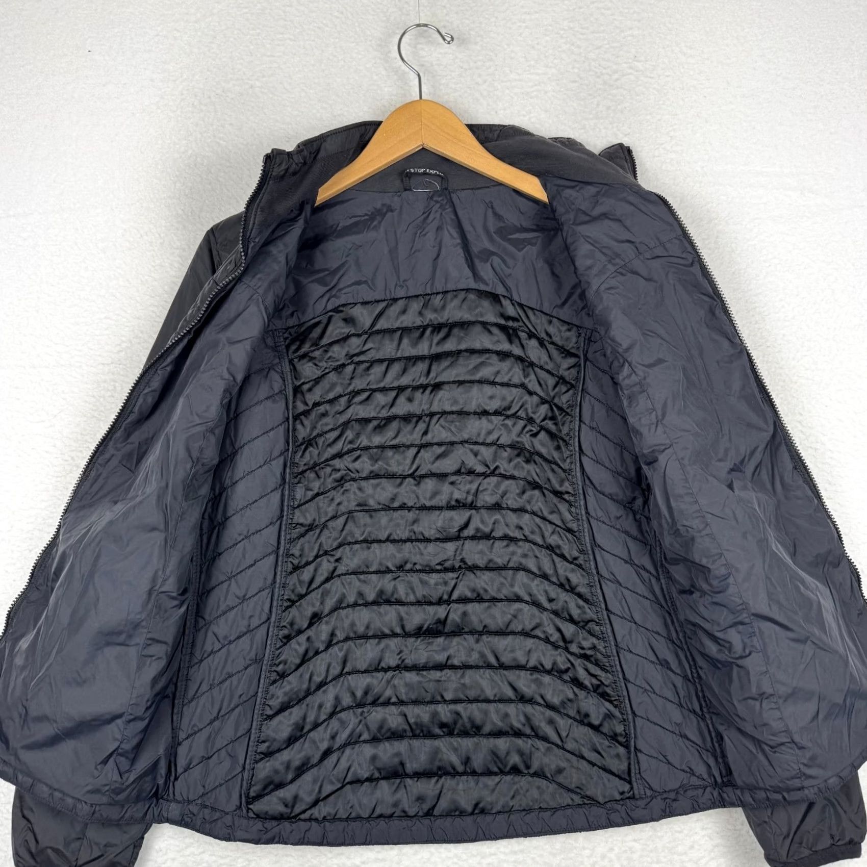 The North Face The North Face Womens Jacket Puffer Quilted Insulated Black Medium M Nylon Zip Casual Winter Fall Mens Girls Size M / US 6-8 / IT 42-44 - 5 Thumbnail