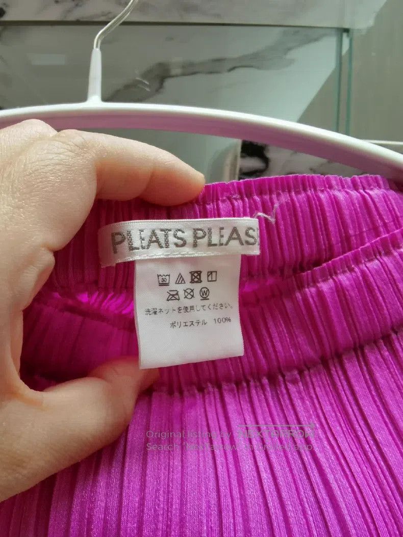 Issey Miyake Issey Miyake size:1 Pink Pants Size 31" - 2 Thumbnail