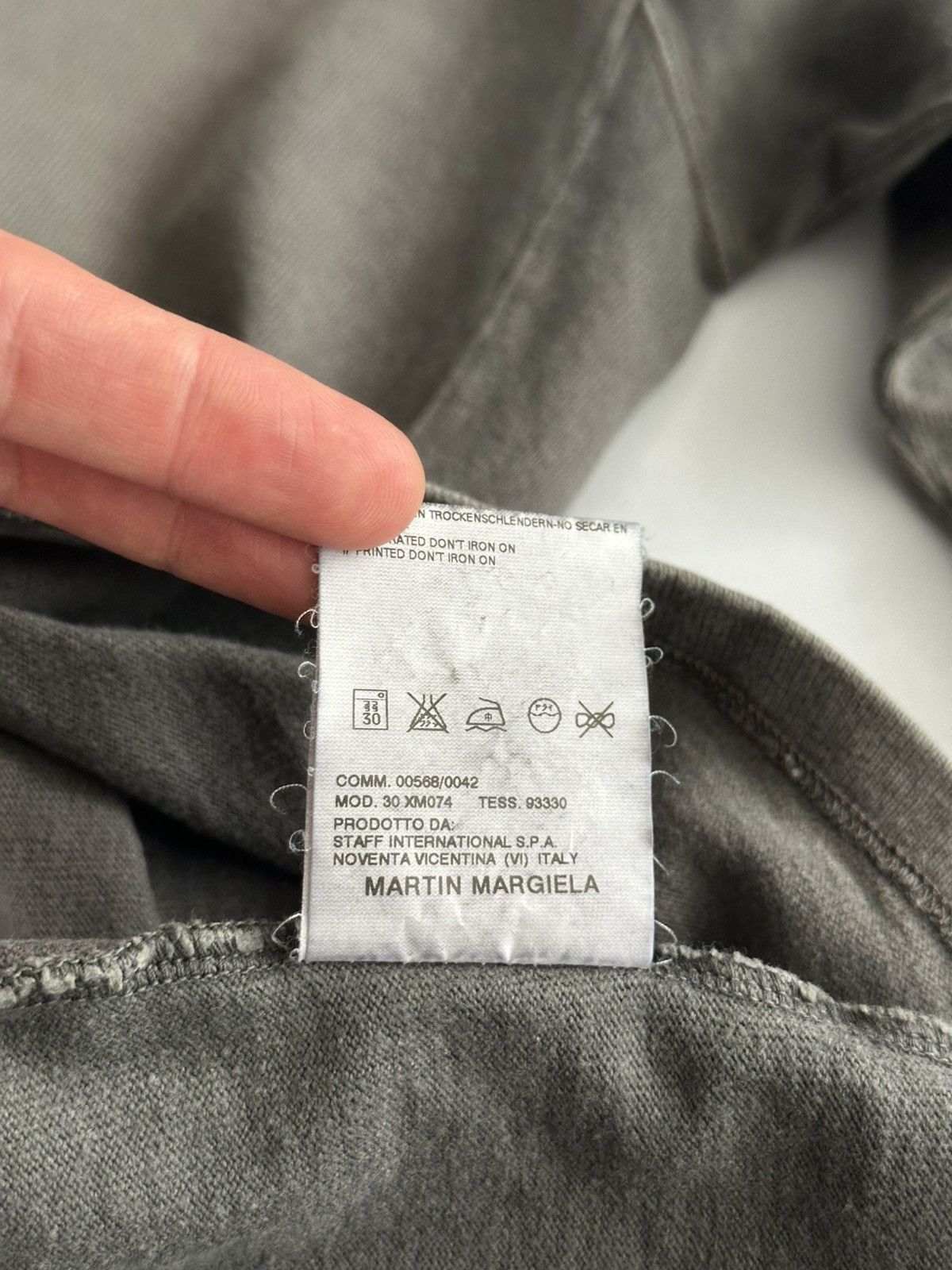 Maison Margiela Martin Margiela FW04 Faded Heavy Turtleneck Longsleeve Size US M / EU 48-50 / 2 - 10 Thumbnail