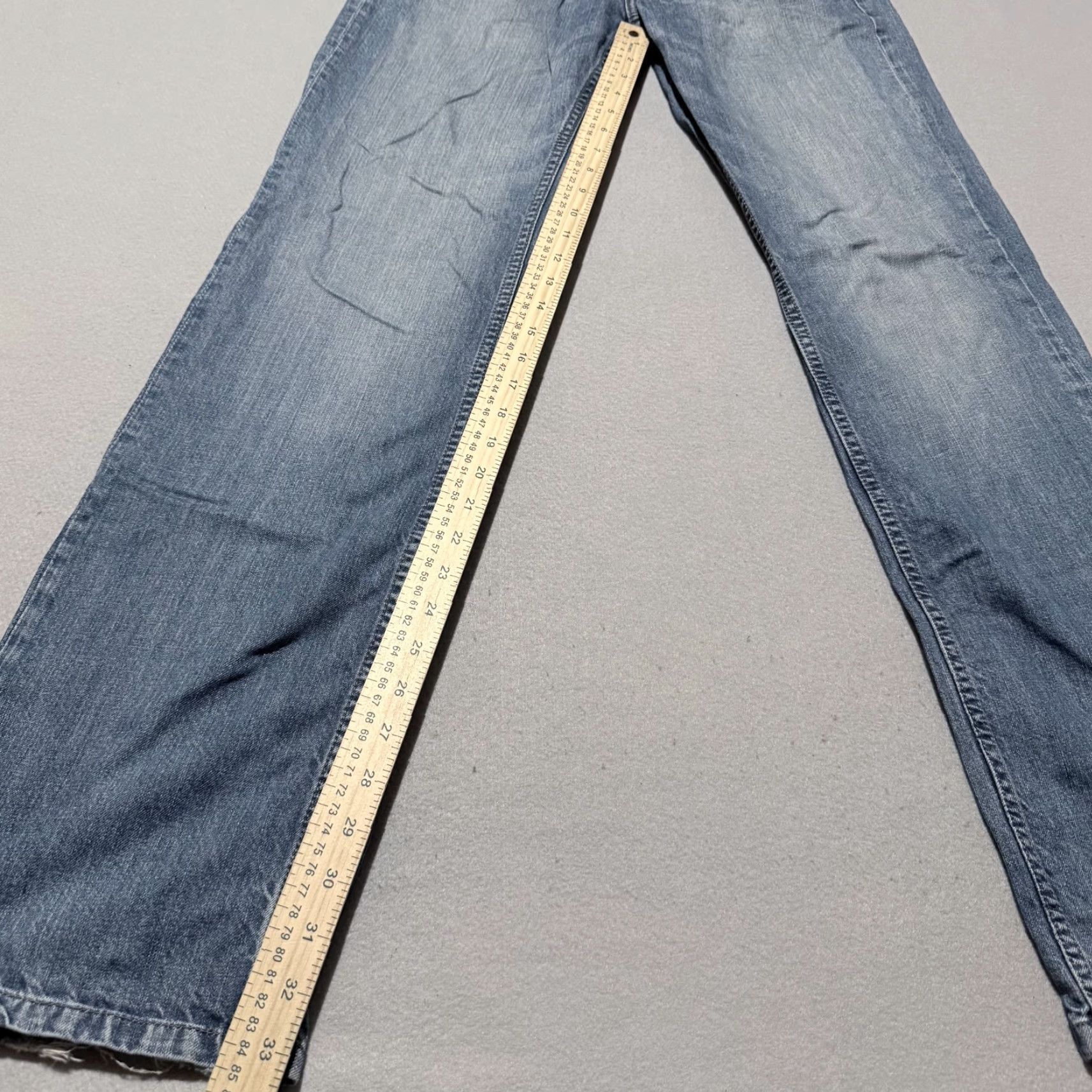 Vintage Tony Hawk Jeans Men's Blue Denim Pockets Low Rise Slim Fit Straight Zip Fly - 32 Size US 32 / EU 48 - 5 Thumbnail