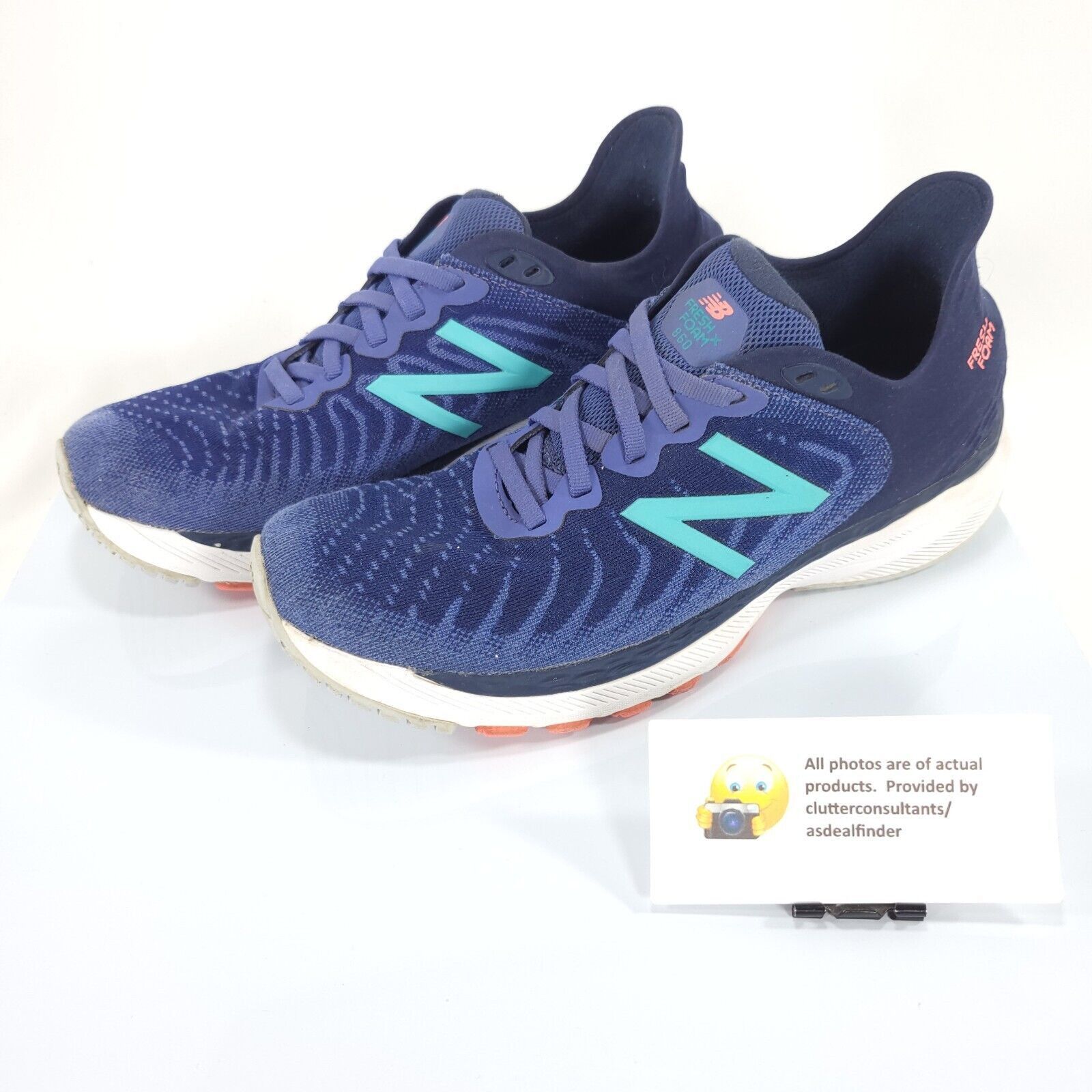New Balance New Balance Fresh Foam 860 Shoe Womens Size 7.5 W860F11 Blue Size US 7.5 / IT 37.5 - 1 Thumbnail