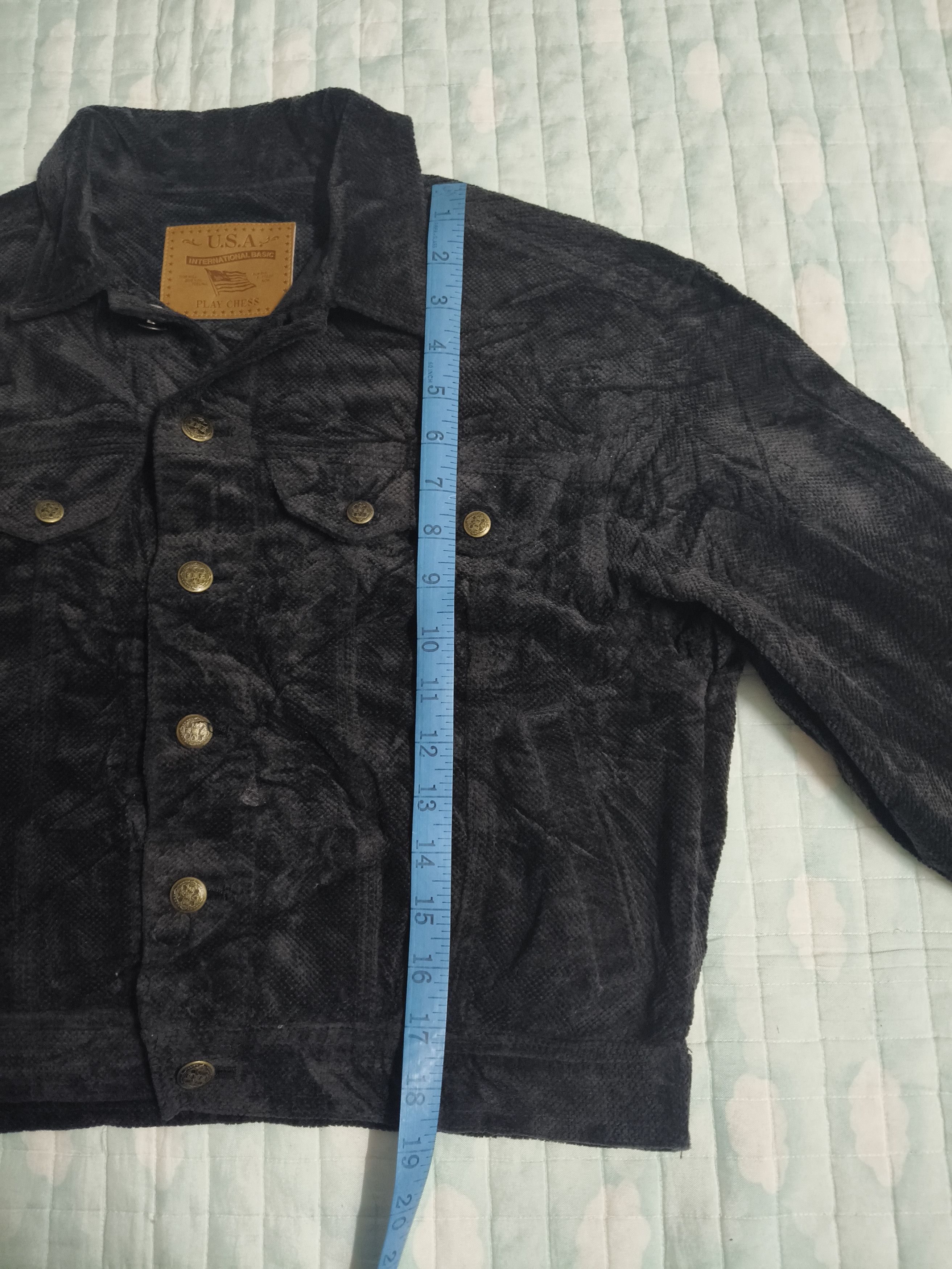 Japanese Brand Play Chess Button Jacket Size M / US 6-8 / IT 42-44 - 13 Thumbnail