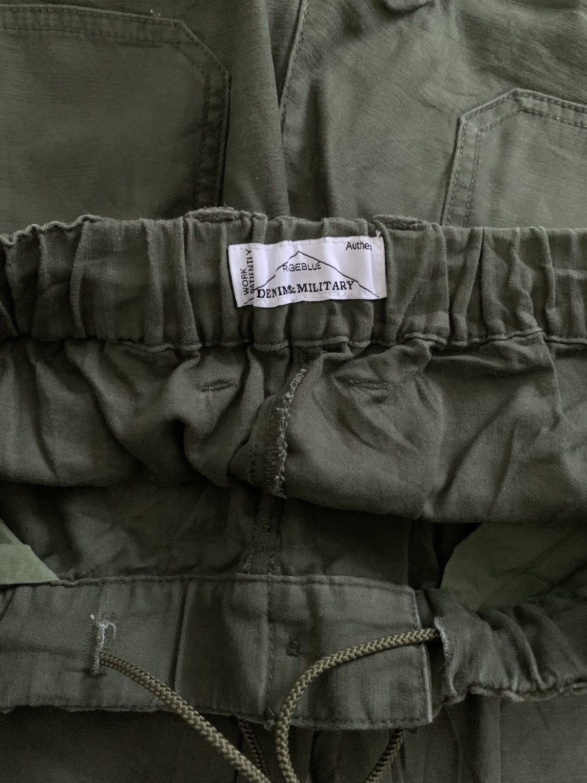 Japanese Brand Rageblue M65 Jungle Wide Cargo Balloon Pants Size US 38 / EU 54 - 5 Thumbnail