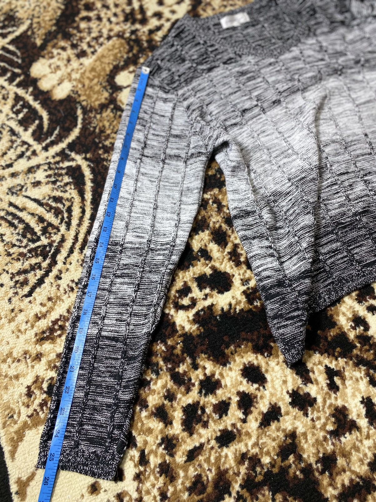 Beauty Beast × Japanese Brand Knitwear japanese-Stripe Cubic Sugar nunbernine style Size US XL / EU 56 / 4 - 7 Thumbnail