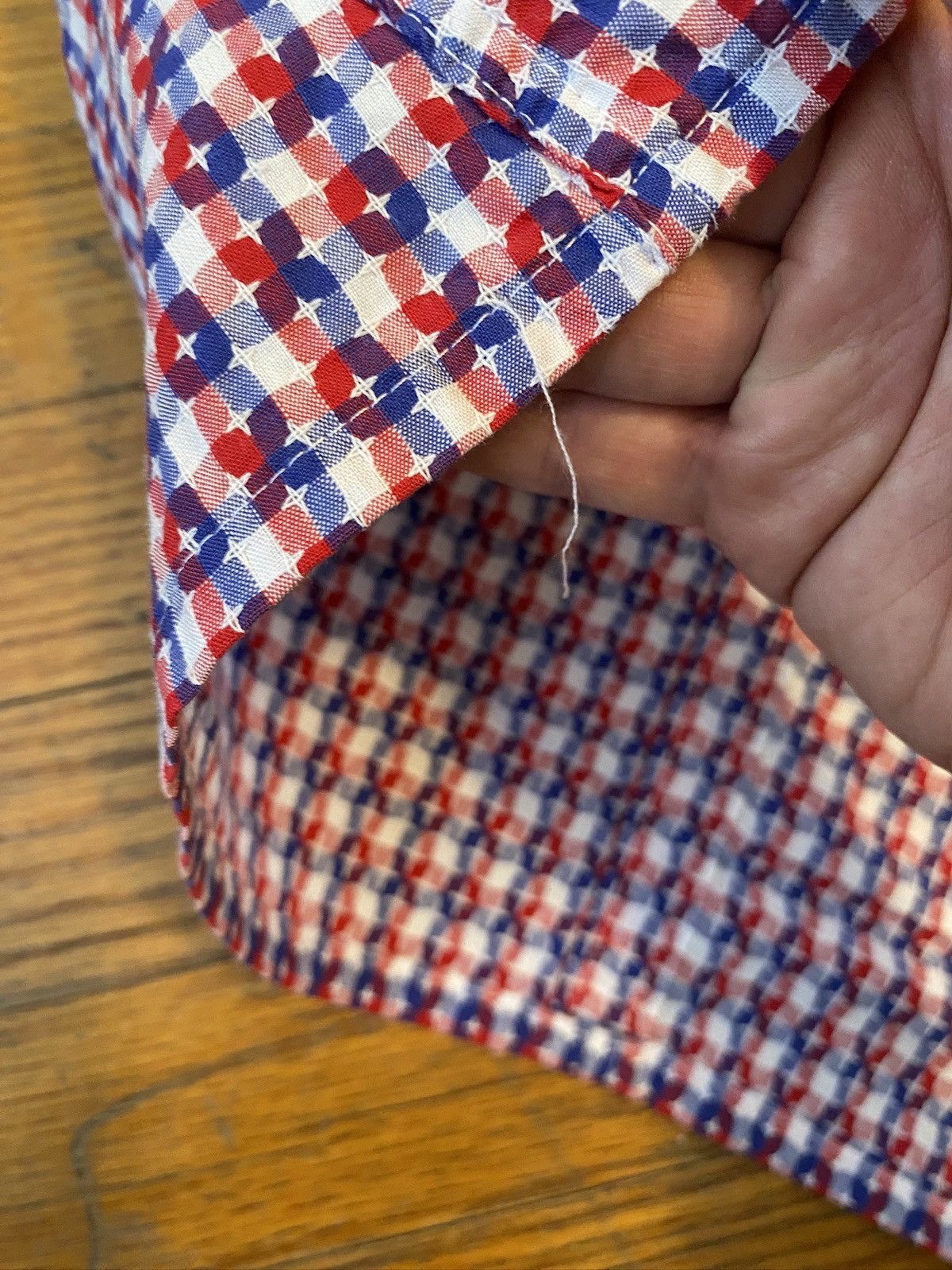 Raf Simons Raf Simons SS96 Checkered Button Up Size US S / EU 44-46 / 1 - 6 Thumbnail