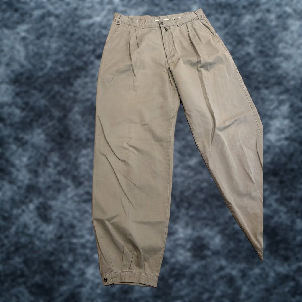 Patagonia VINTAGE Patagonia Bombachas Pants Men 36x33.5 Khaki Beige 5-Pocket Wide-Leg Chino Authentic Clothing Size US 36 / EU 52 - 1 Thumbnail