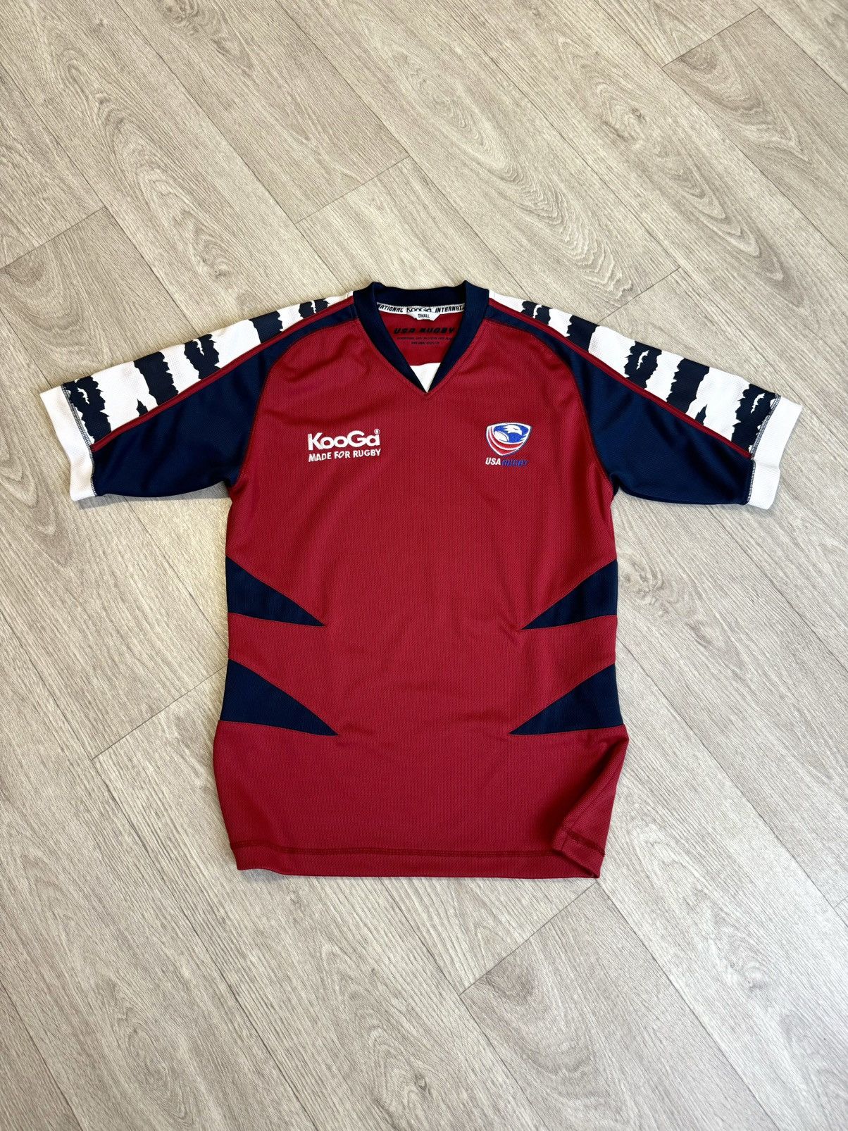 Pre-owned Jersey X Vintage Usa Rugby Shirt 2007 In Red