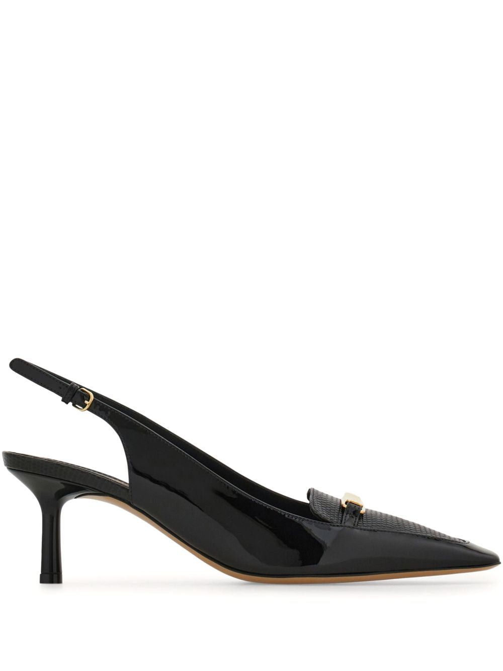 Ferragamo New Vara Buckle Slingbacks SIZE 9.5