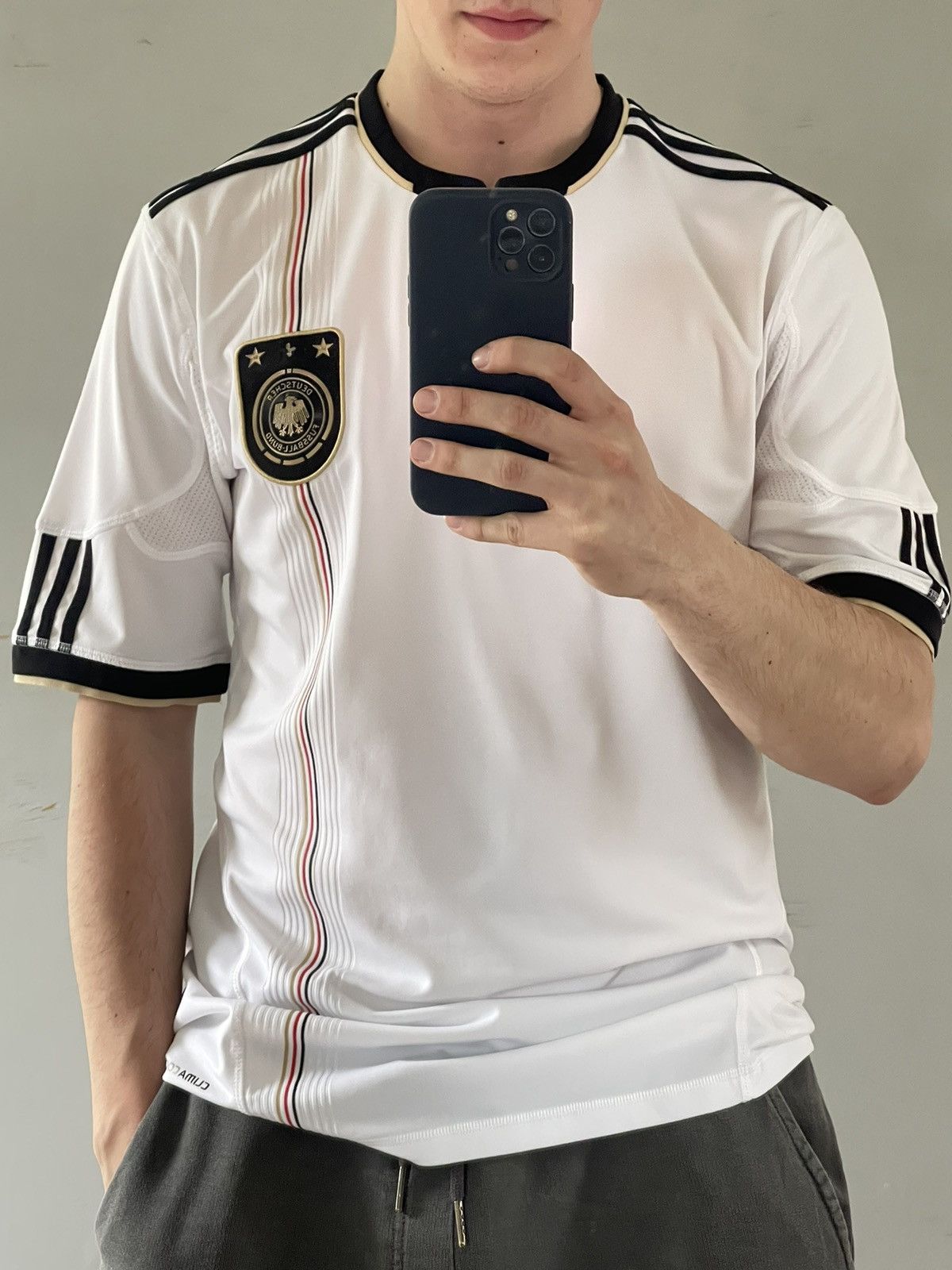 Adidas Adidas Germany 2010s World Cup Blokecore Style Jersey Shirt Size US L / EU 52-54 / 3 - 5 Thumbnail