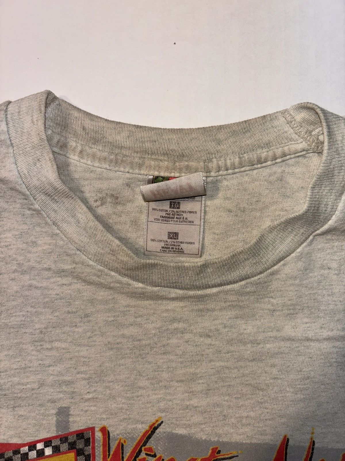 NASCAR Vtg NASCAR Winston Cup Series Championship 90’s USA Racing Size US XL / EU 56 / 4 - 4 Thumbnail