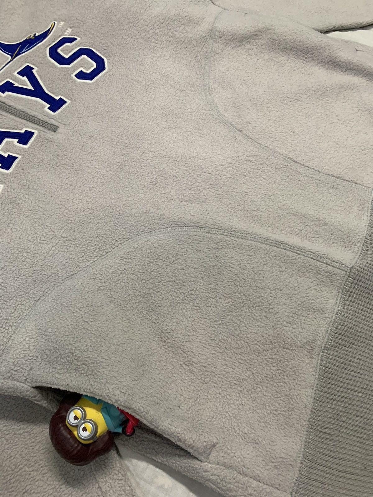 MLB Y2K UNIQLO x MLB Tampa Bay Rays Half Zip Fleece Sweatshirt Size US L / EU 52-54 / 3 - 8 Thumbnail