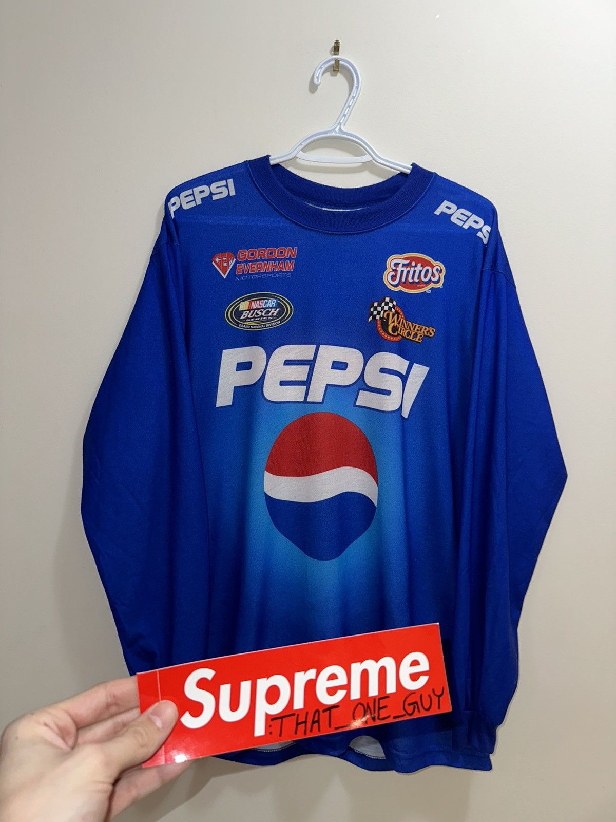 Pepsi × Vintage Vintage Pepsi Fritos Chase Authentics 1999 Nascar Shirt Size US L / EU 52-54 / 3 - 4 Thumbnail