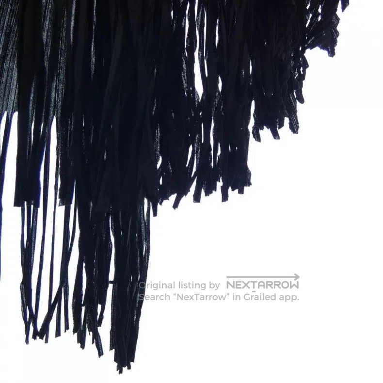 Issey Miyake Issey Miyake size:3 Double Layer Fringe Skirt Size 31" - 3 Thumbnail