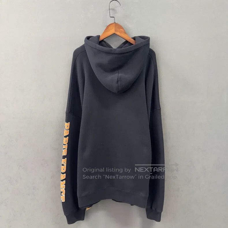 Balenciaga Balenciaga Logo Printed Fleece Hoodie Size US L / EU 52-54 / 3 - 2 Thumbnail