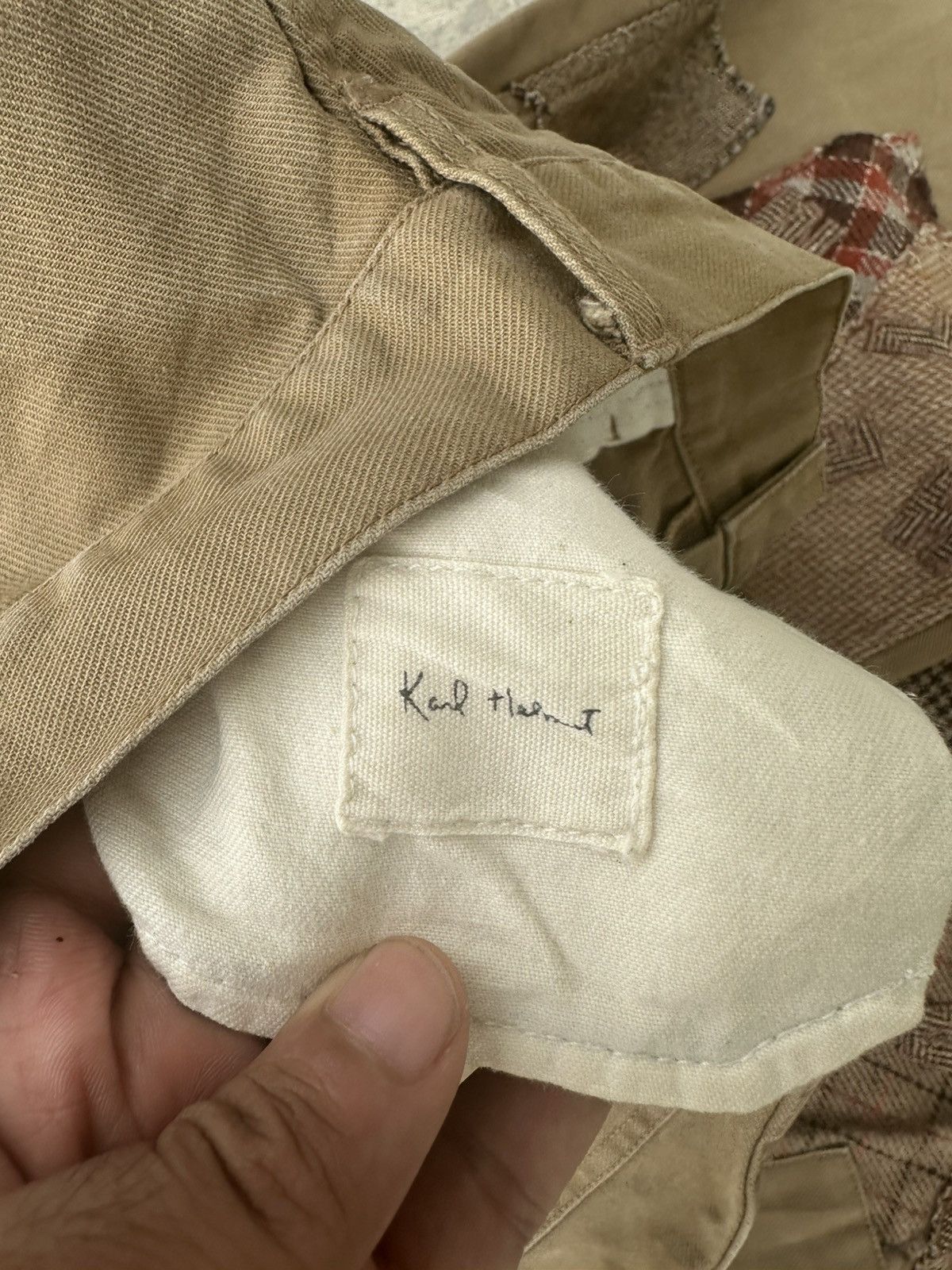 Karl Helmut 2000s karl helmut patchwork canvas carpenter Size US 30 / EU 46 - 7 Thumbnail