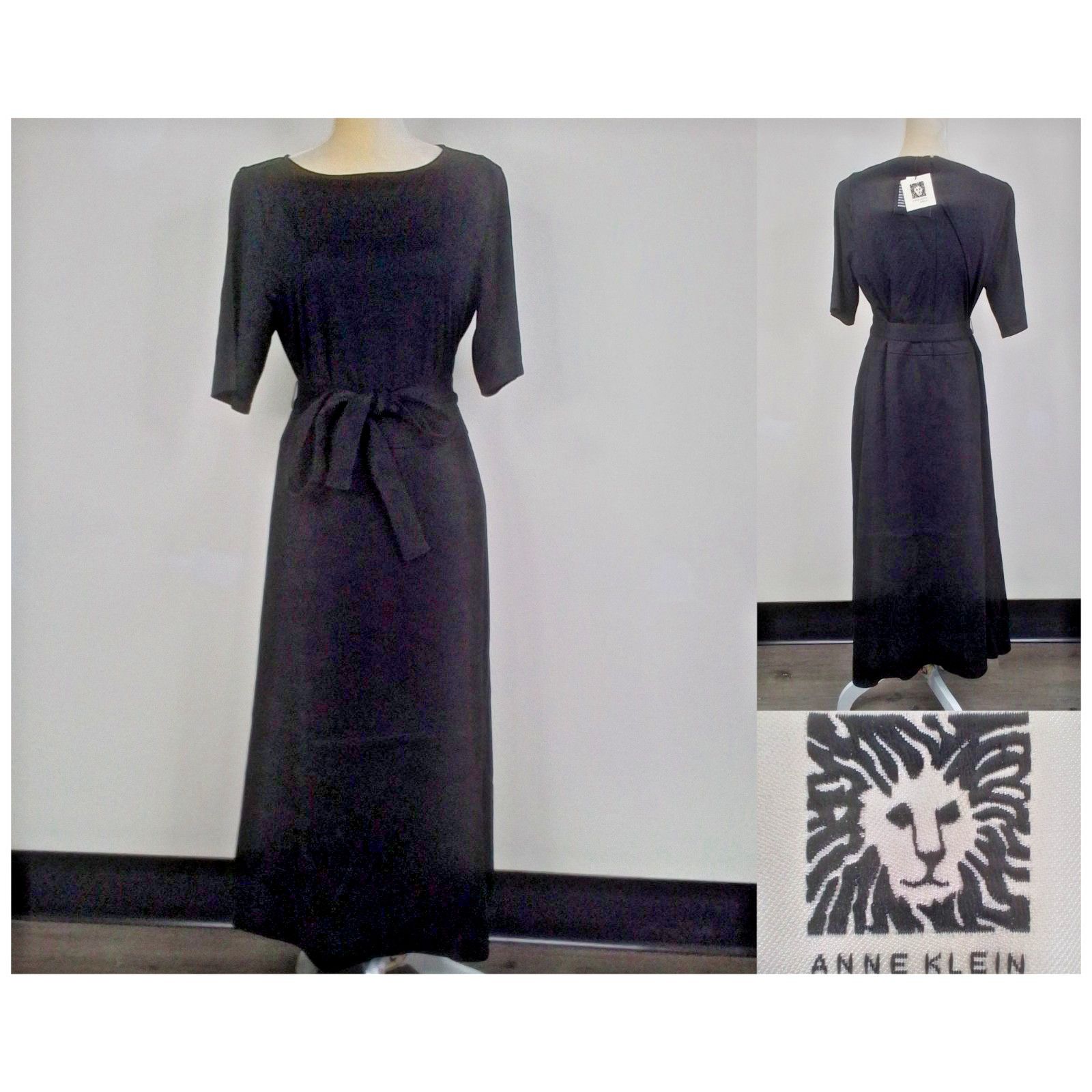 Anne Klein Anne Klein Dress Women's 12 Black NWT Size XL / US 12-14 / IT 48-50 - 1 Thumbnail