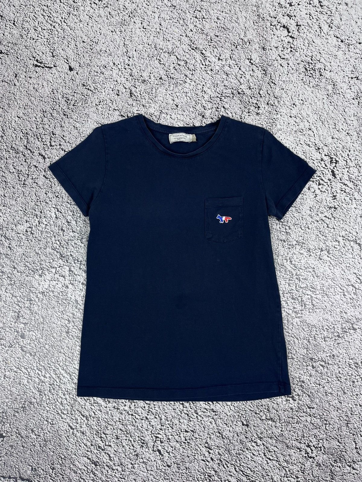 Maison Kitsune Maison Kitsune Tricolor Fox T-Shirt Size S / US 4 / IT 40 - 1 Thumbnail