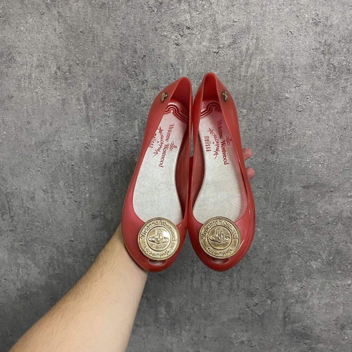 Melissa × Vivienne Westwood Vivienne Westwood x Melissa Ballet Flats Anglomania Size US 7 / IT 37 - 3 Thumbnail