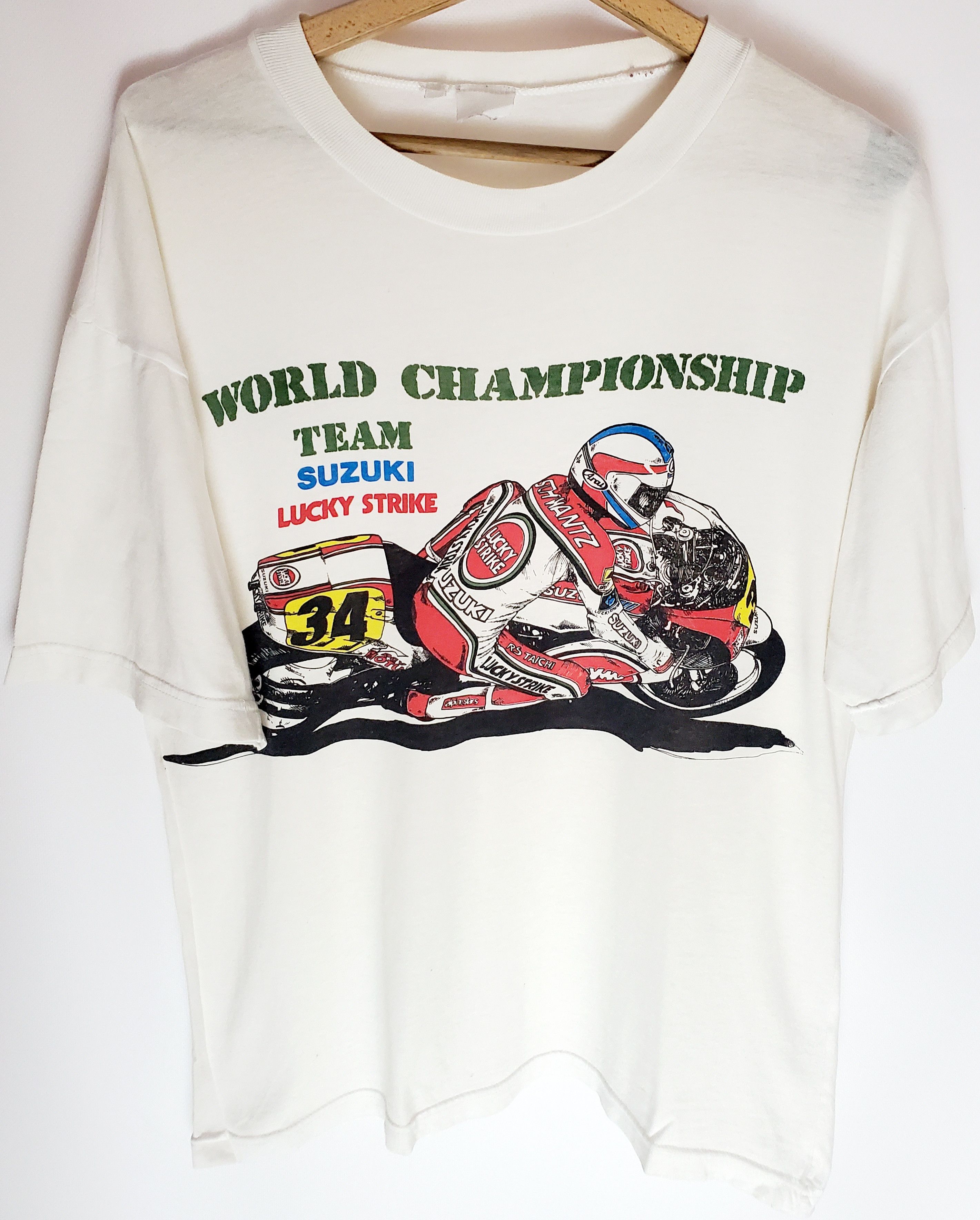 Vintage Vintage Suzuki Team Lucky Strike World Championship M Size US M / EU 48-50 / 2 - 1 Thumbnail