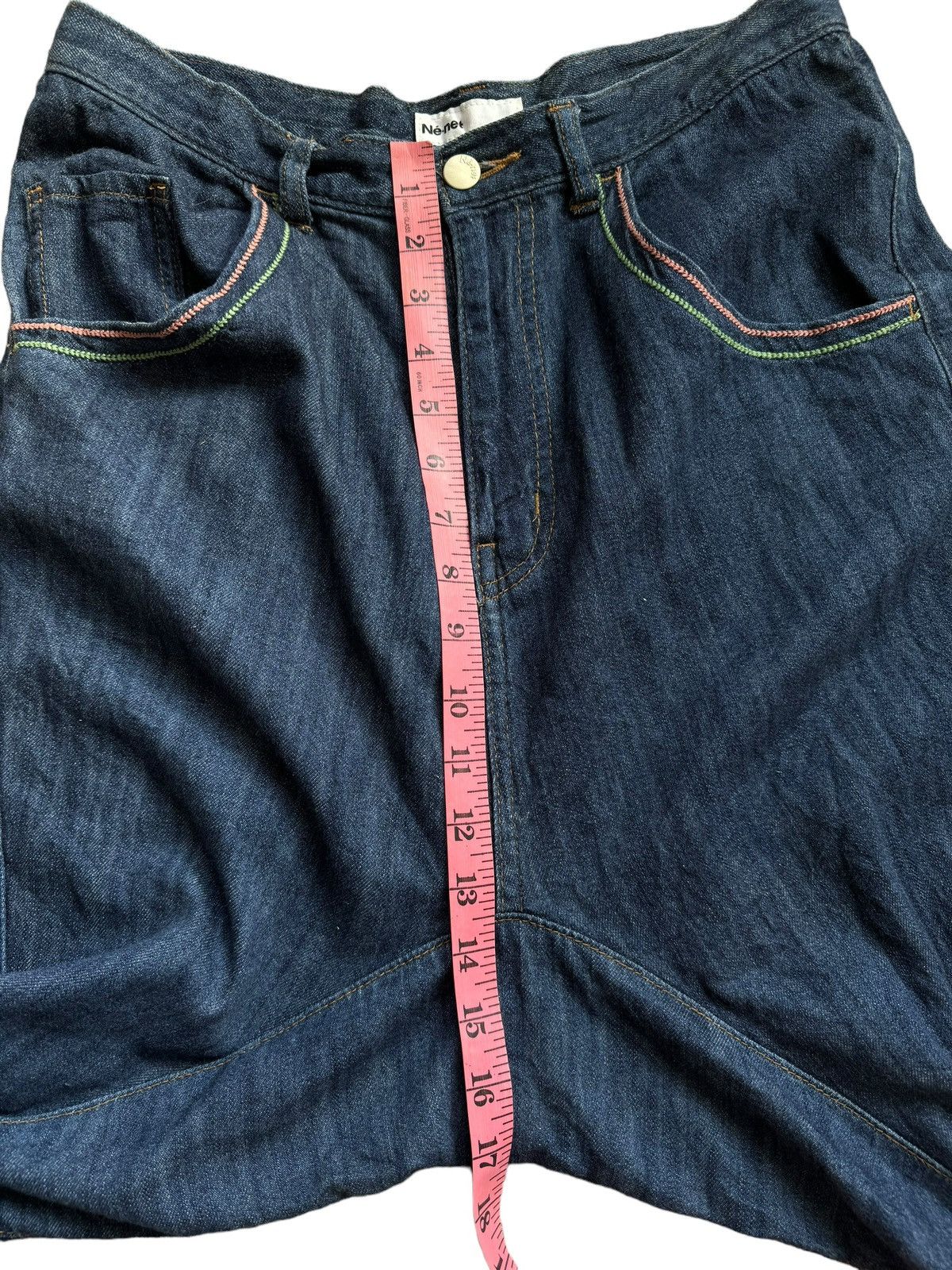 Issey Miyake × Japanese Brand × Ne-Net Vintage Issey Miyake Ne-Net Baggy Crotch Shorts Pants Size US 31 - 18 Thumbnail
