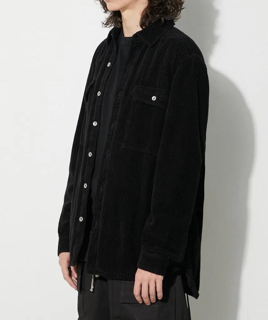 Rick Owens PADDED CORDUROY VELVET OUTERSHIRT $1,755 LARGE Size US L / EU 52-54 / 3 - 12 Thumbnail