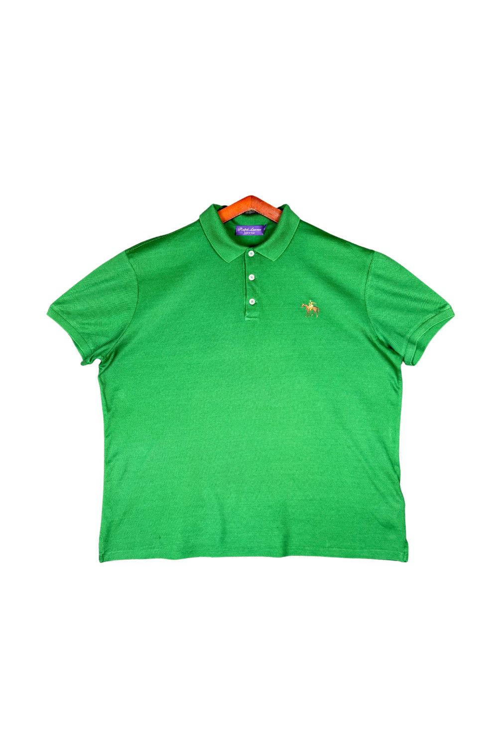 Ralph Lauren Purple Label Ralph Lauren Purple Label Made in Italy Piqué Polo Shirt Size US XL / EU 56 / 4 - 12 Thumbnail