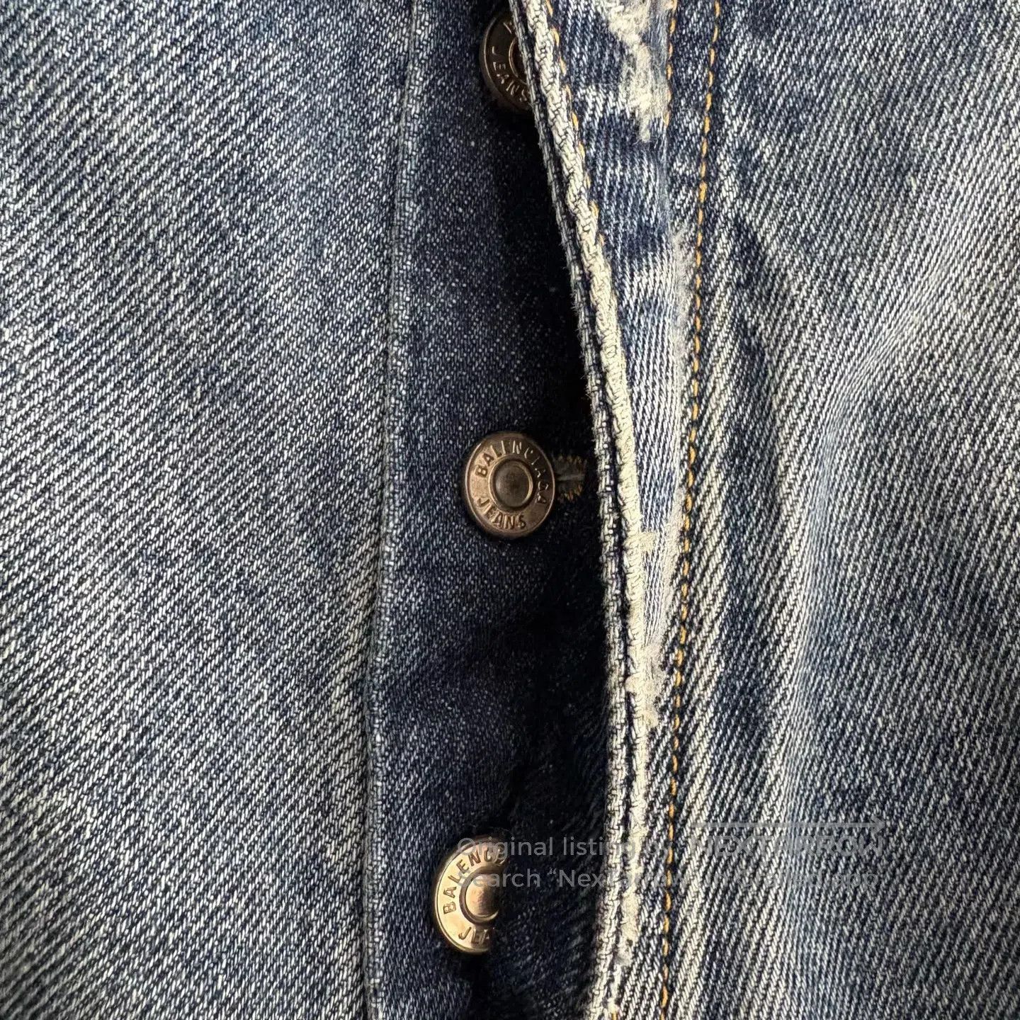 Balenciaga Balenciaga sizexs Super-Destroyed Pant with Knife-Cut Desig Size US 28 / EU 44 - 6 Thumbnail