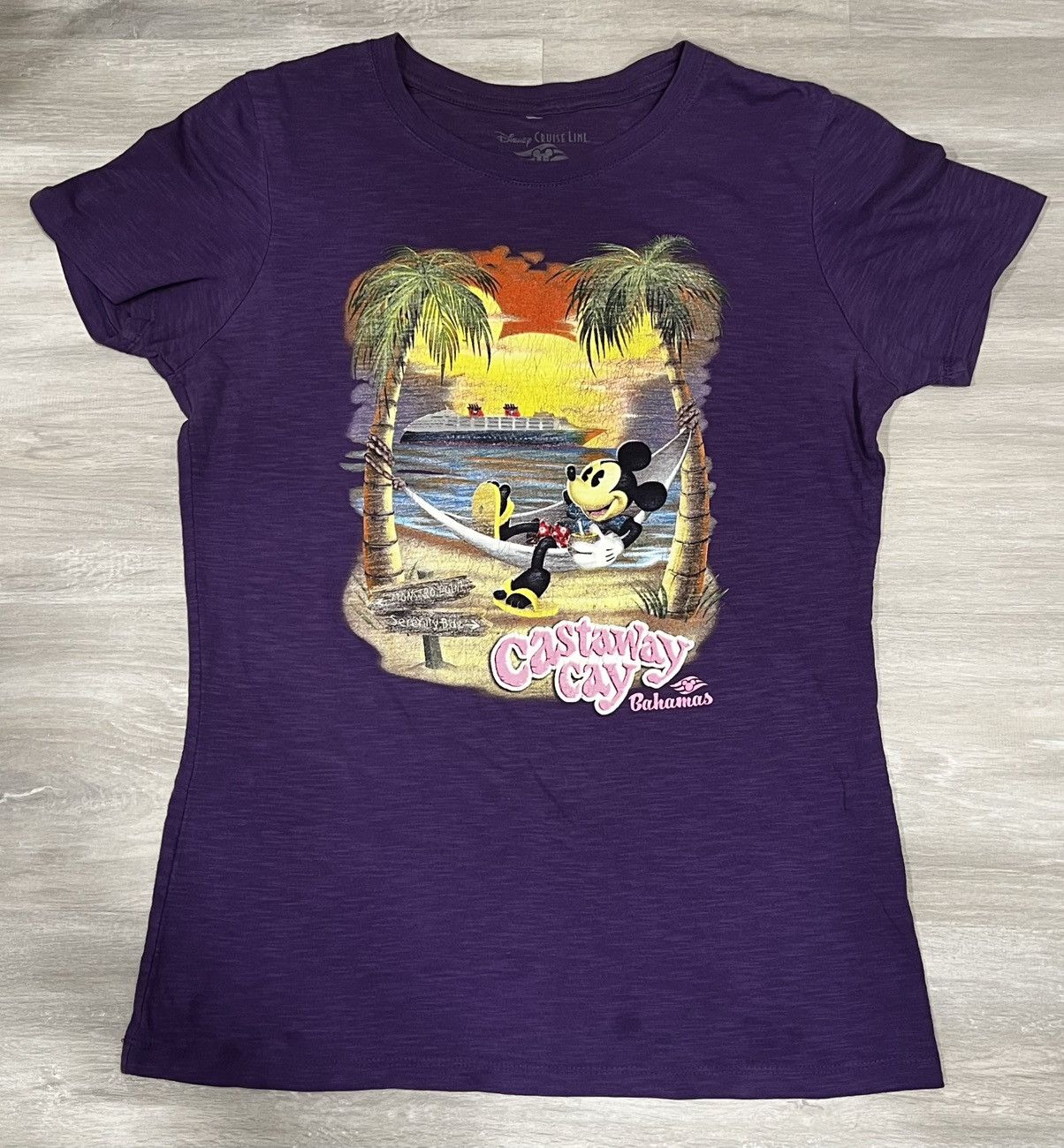 Disney × Vintage Vintage Disney Purple T-Shirt Size US S / EU 44-46 / 1 - 1 Thumbnail