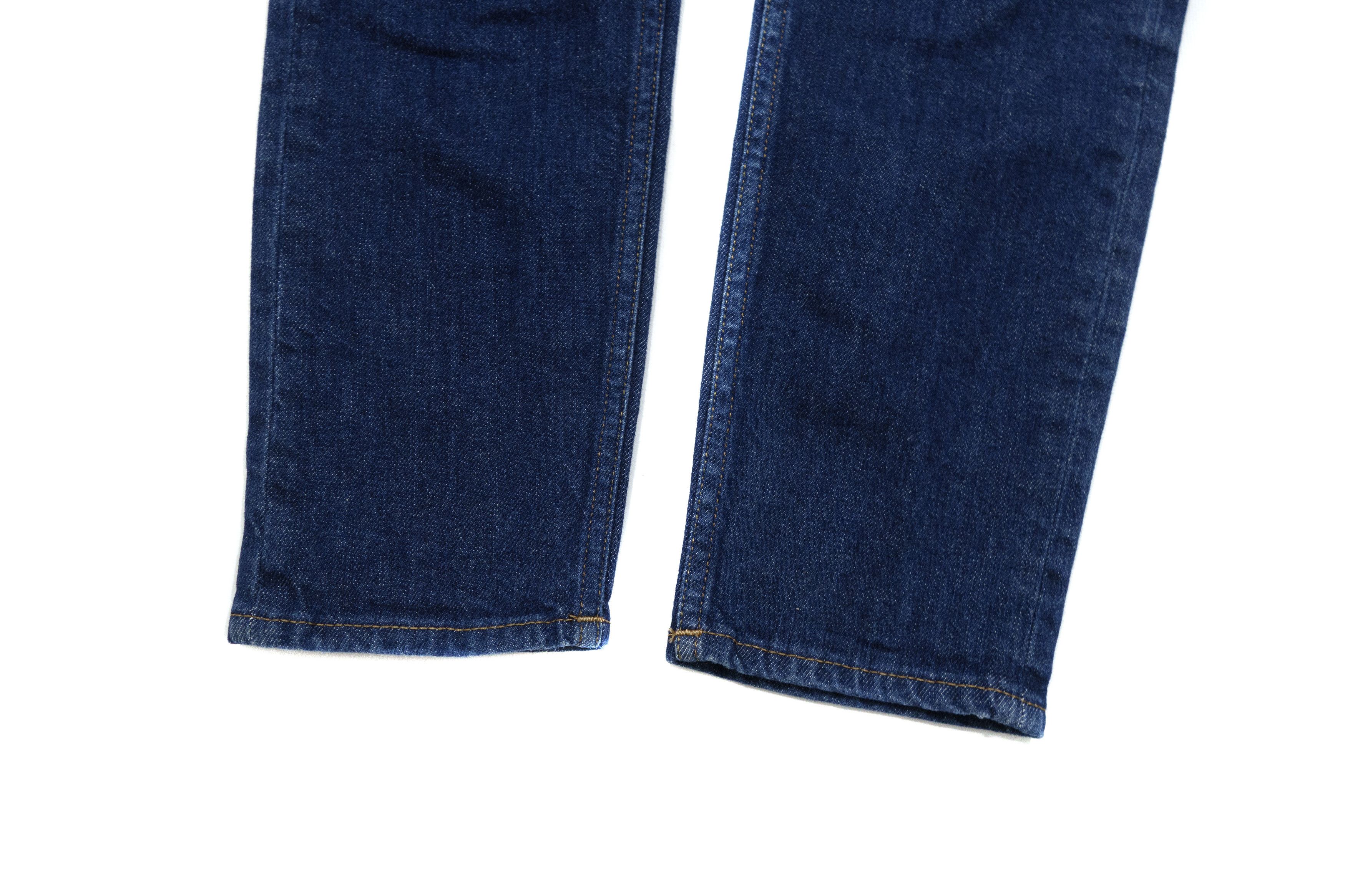 Acne Studios Bla Konst Mid-Rise Slim Cropped Jeans Blue Denim Size 27" / US 4 / IT 40 - 5 Thumbnail