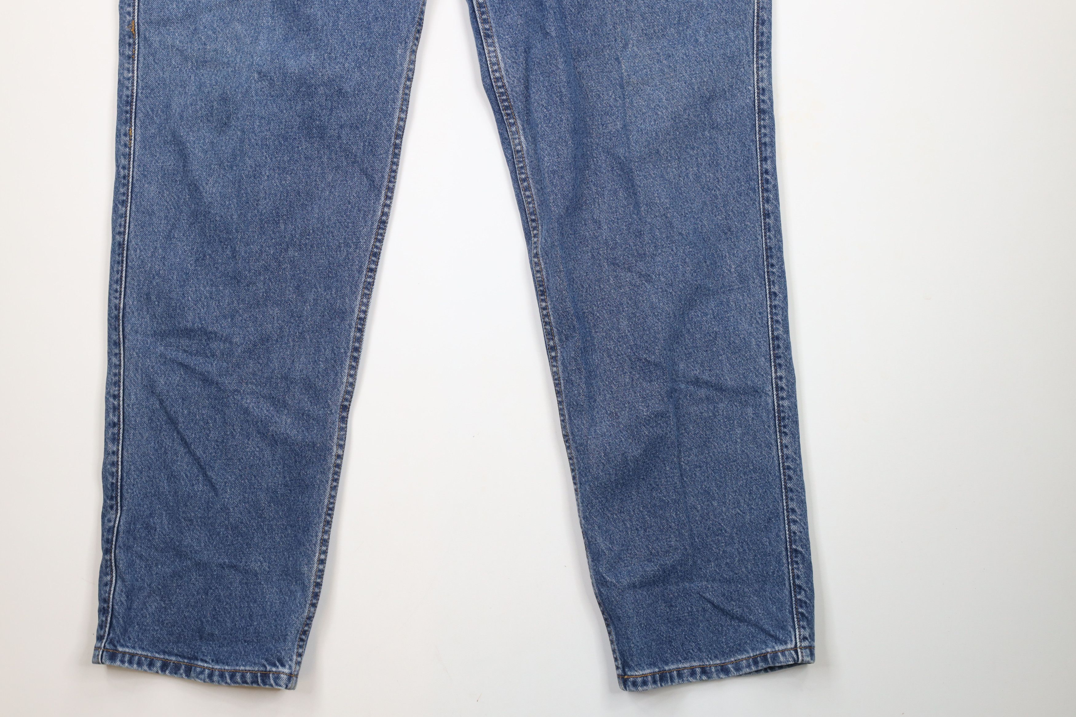 Levi's × Vintage Vintage 90s Levis 545 Loose Fit Denim Jeans Blue Cotton Size US 38 / EU 54 - 4 Thumbnail