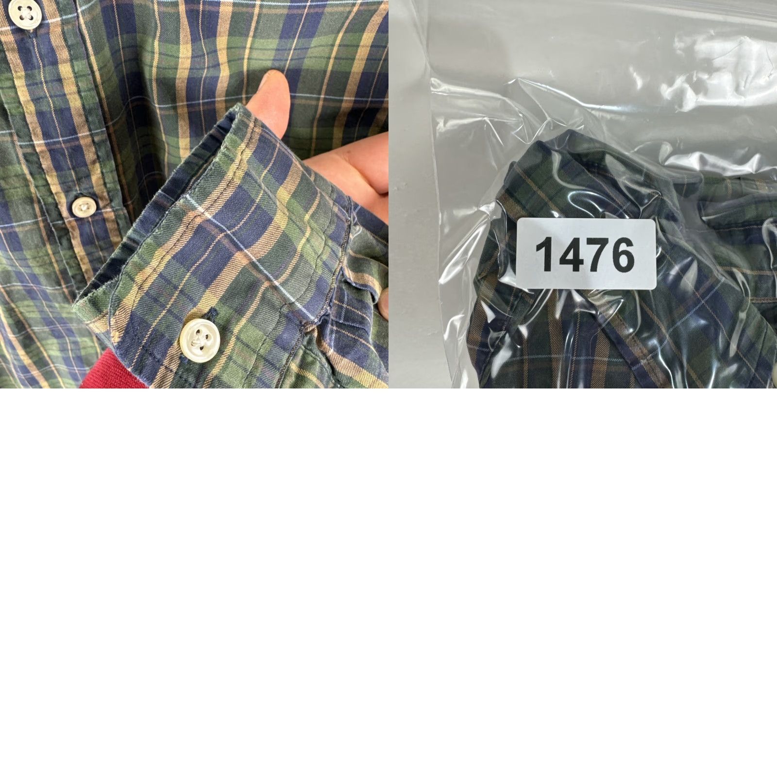 Polo Ralph Lauren VINTAGE Polo Ralph Lauren Male Classic Fit Shirt XL Plaid Long Sleeve Button-Up Shirts Size US XL / EU 56 / 4 - 11 Thumbnail
