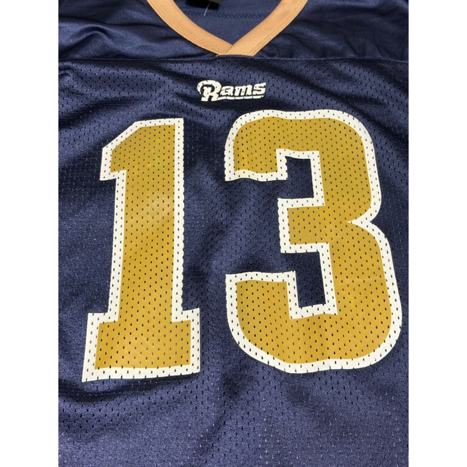 Nike Vintage Rams Jersey Mens Nike Kurt Warner #13 Nike NO FLAWS Size US XXL / EU 58 / 5 - 3 Thumbnail