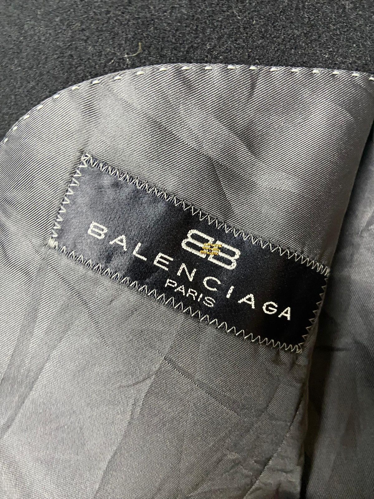 Balenciaga Balenciaga Paris Single Breasted Blazer (146) Size US XXS / EU 40 - 7 Thumbnail
