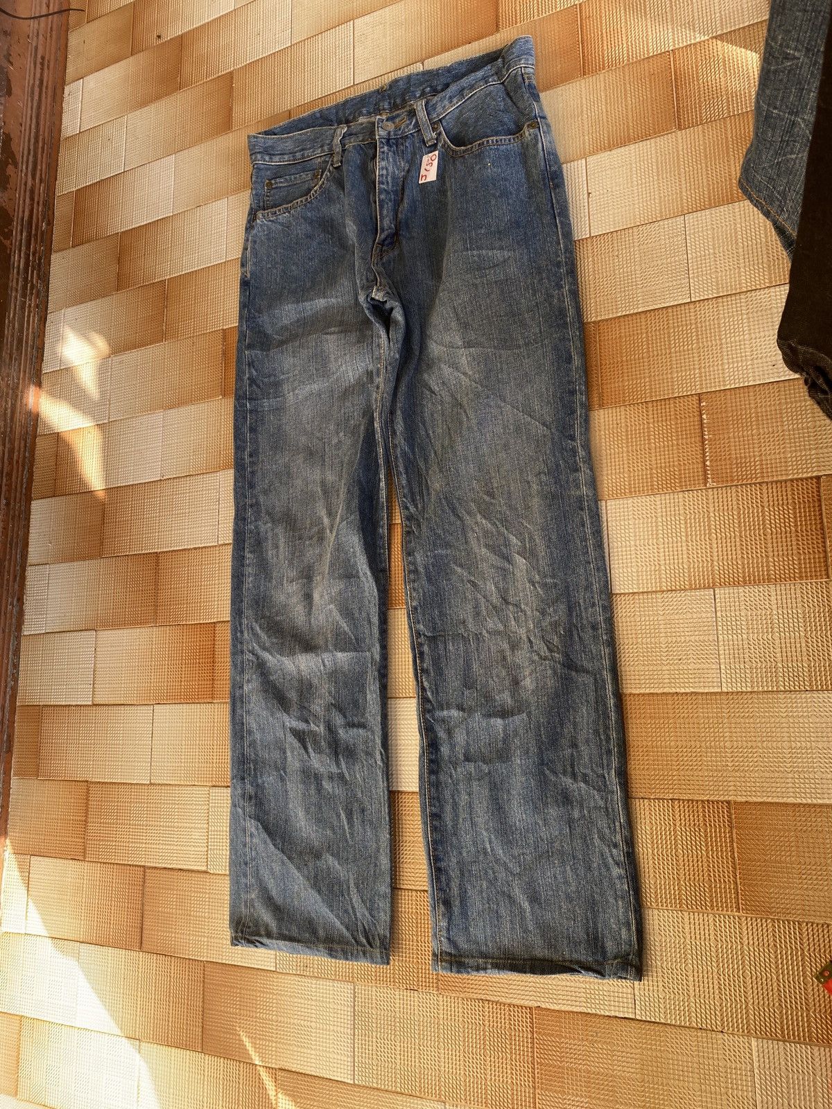 If Six Was Nine × Uniqlo Vintage uniqlo straight cut denim Size US 32 / EU 48 - 4 Thumbnail
