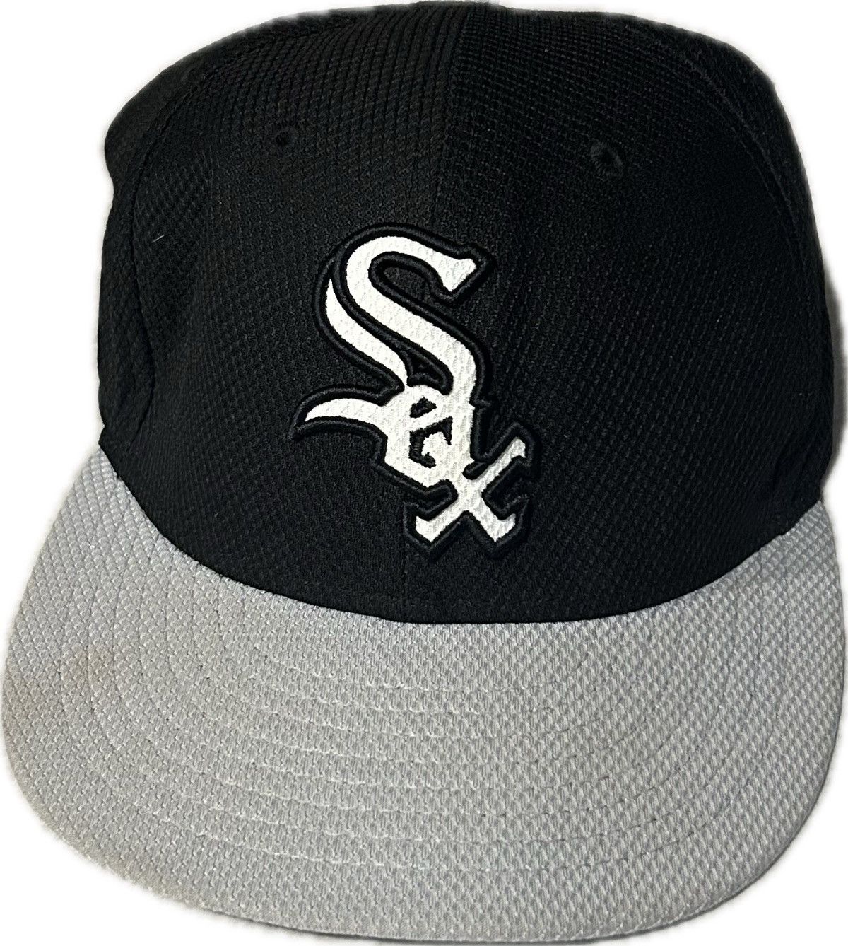 New Era White Sox baseball cap, black and gray size 7 1/4 Size ONE SIZE - 1 Thumbnail