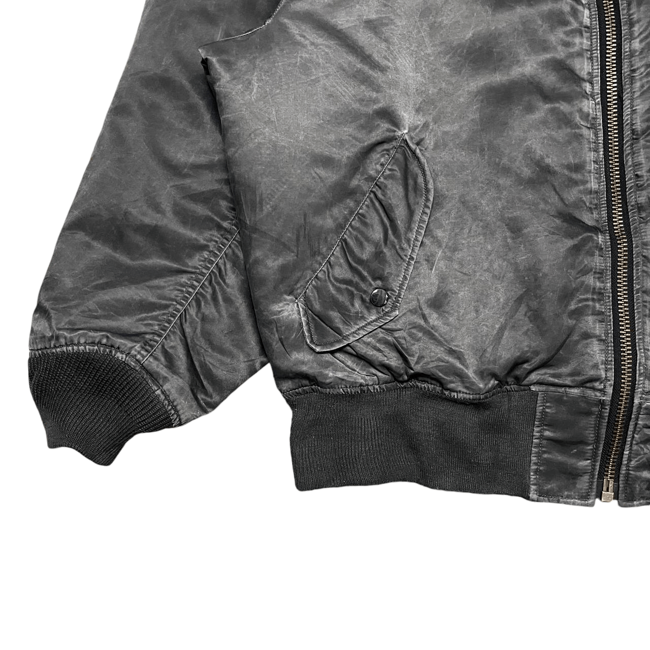 Vintage Vintage Machope Ma 1 Military Bomber Jacket Size US XL / EU 56 / 4 - 3 Thumbnail