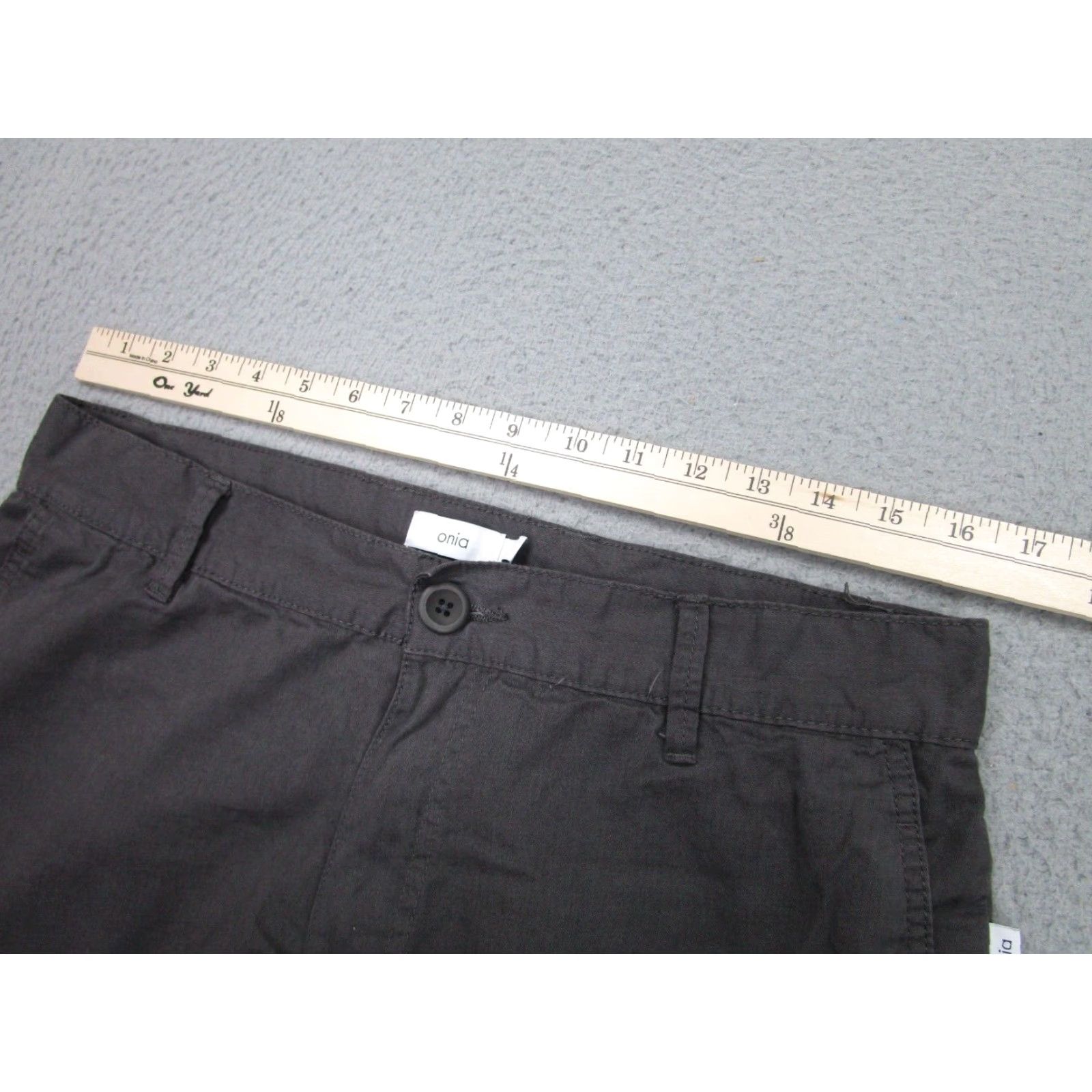 Onia VINTAGE Onia Cargo Shorts Mens 32 Gray Twill Cargo Short Military Preppy Army Outdoor Workwear Casual Size US 32 / EU 48 - 6 Thumbnail