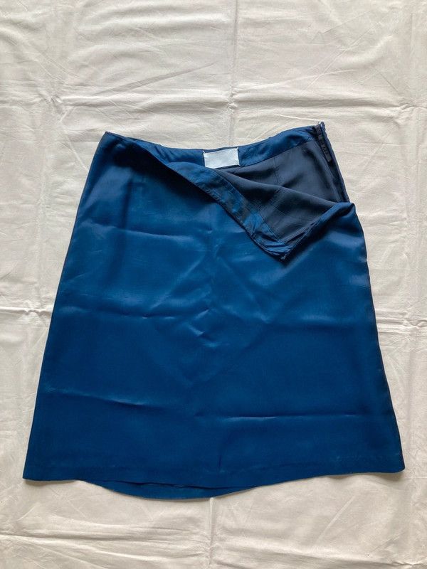image of 2005 Fw Maison Margiela Skirt Mini Vintage Denim in Navy, Women's (Size 32)