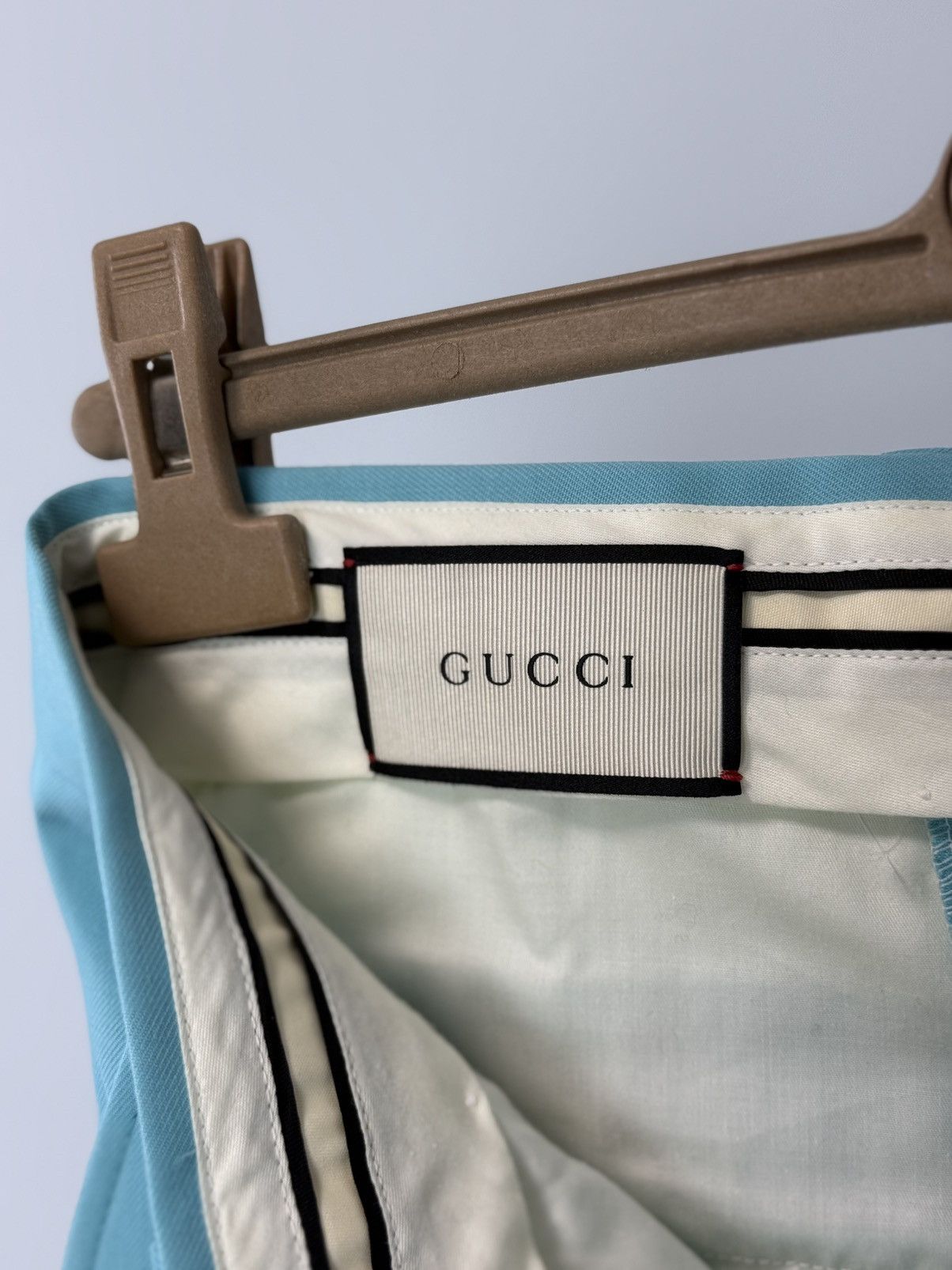 Gucci Gucci Runway Style Aqua Tailored Trousers Mens Size Small Size 44R - 9 Thumbnail
