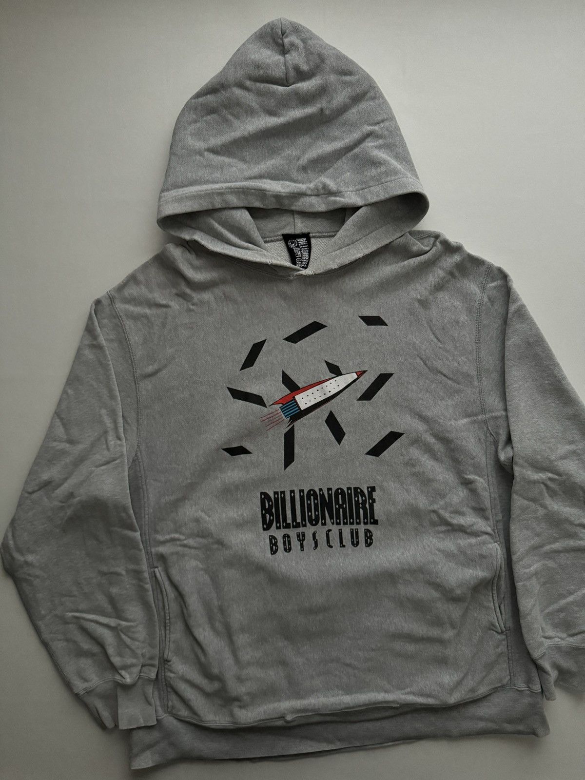 Billionaire Boys Club Season 4 Straight Logo Rocket Hoodie Size US XL / EU 56 / 4 - 1 Thumbnail