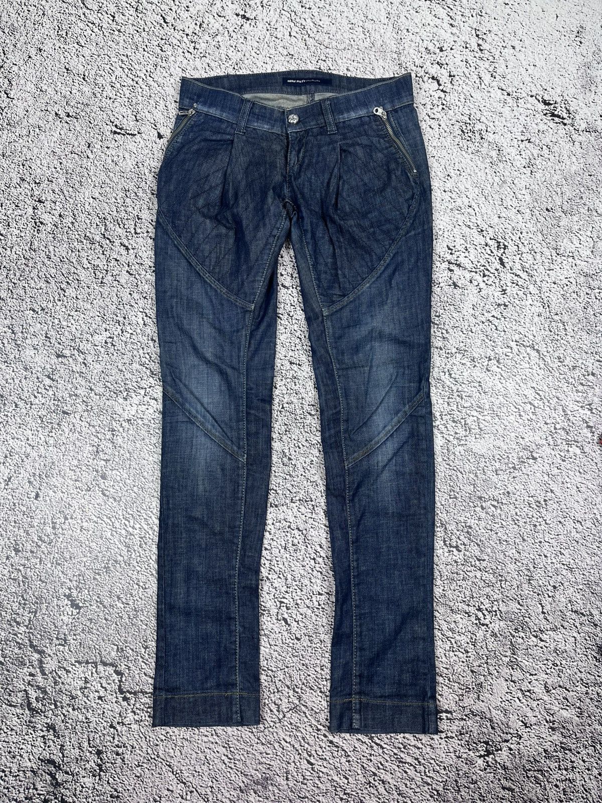 Miss Sixty Vintage Miss Sixty Pleated AvantGarde Jeans pants japanese Size 27" / US 4 / IT 40 - 1 Thumbnail