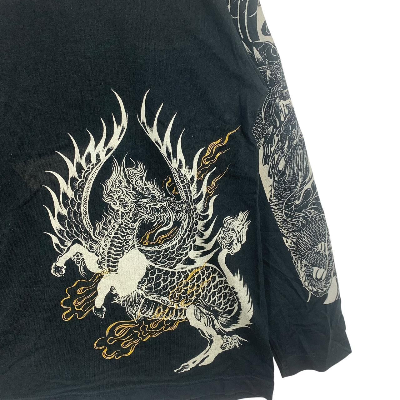 Vintage Vintage JAPAN TRADITIONAL DRAGON RYU Tee Shirt Top Long Size M / US 6-8 / IT 42-44 - 5 Thumbnail