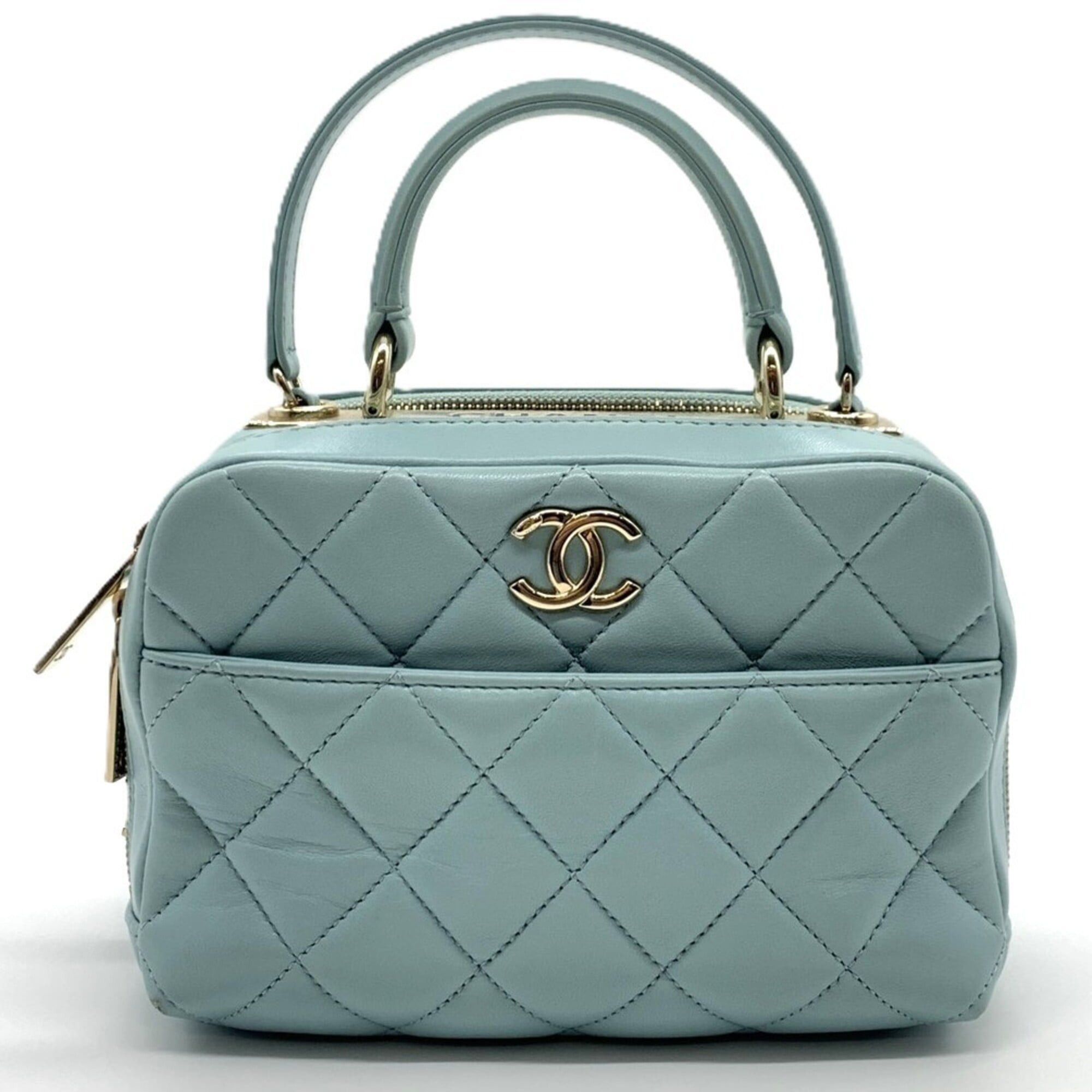 Chanel Chanel Matelassé Quilted Lambskin Trendy CC Chain Shoulder Bag Handbag 2-way CHANEL Size ONE SIZE - 1 Thumbnail