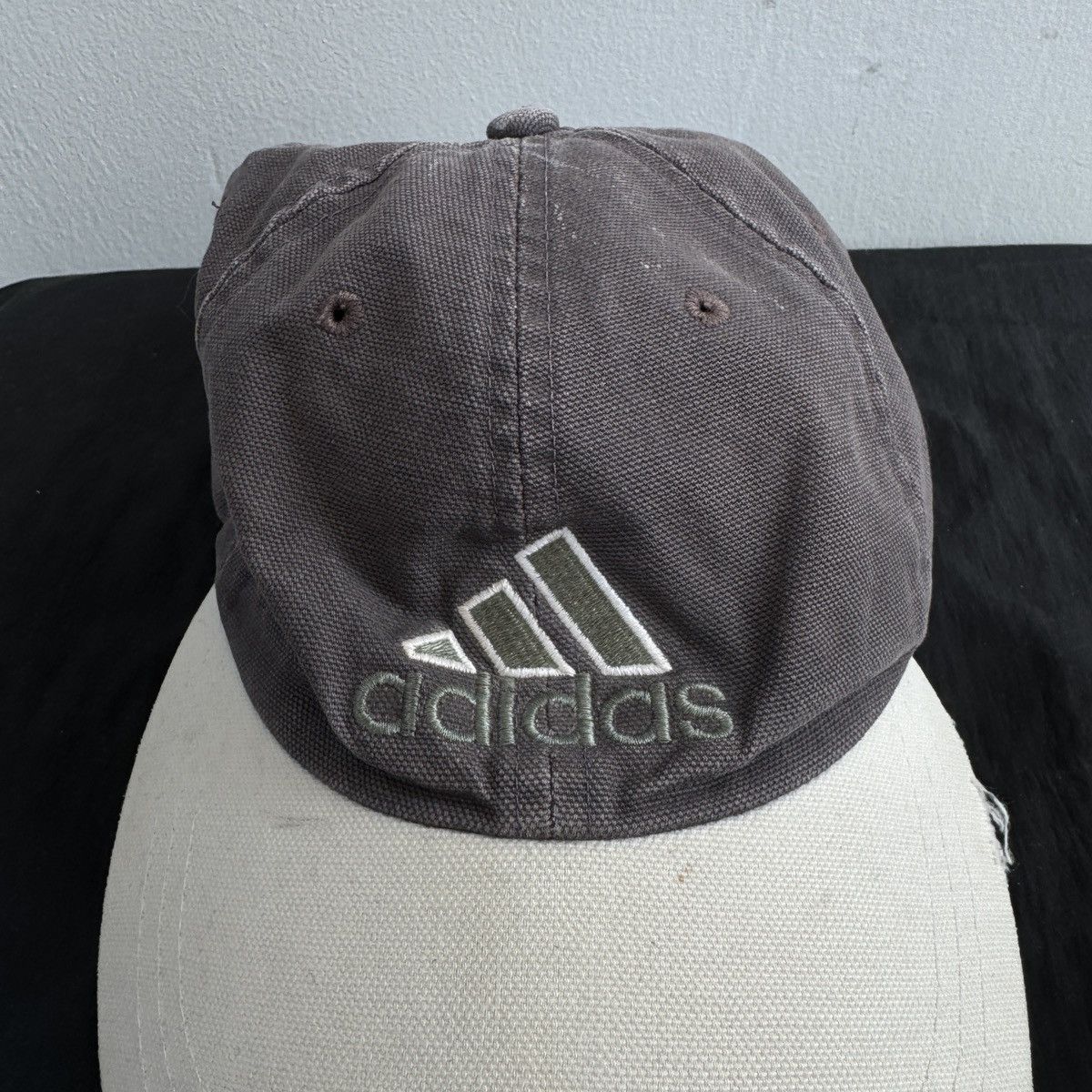 Adidas × Vintage Vintage Adidas Sunfaded Cap Size ONE SIZE - 2 Thumbnail