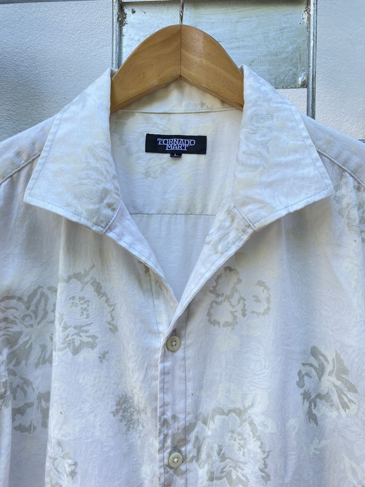 Tornado Mart TORNADO MART white shirt Size ONE SIZE - 9 Thumbnail