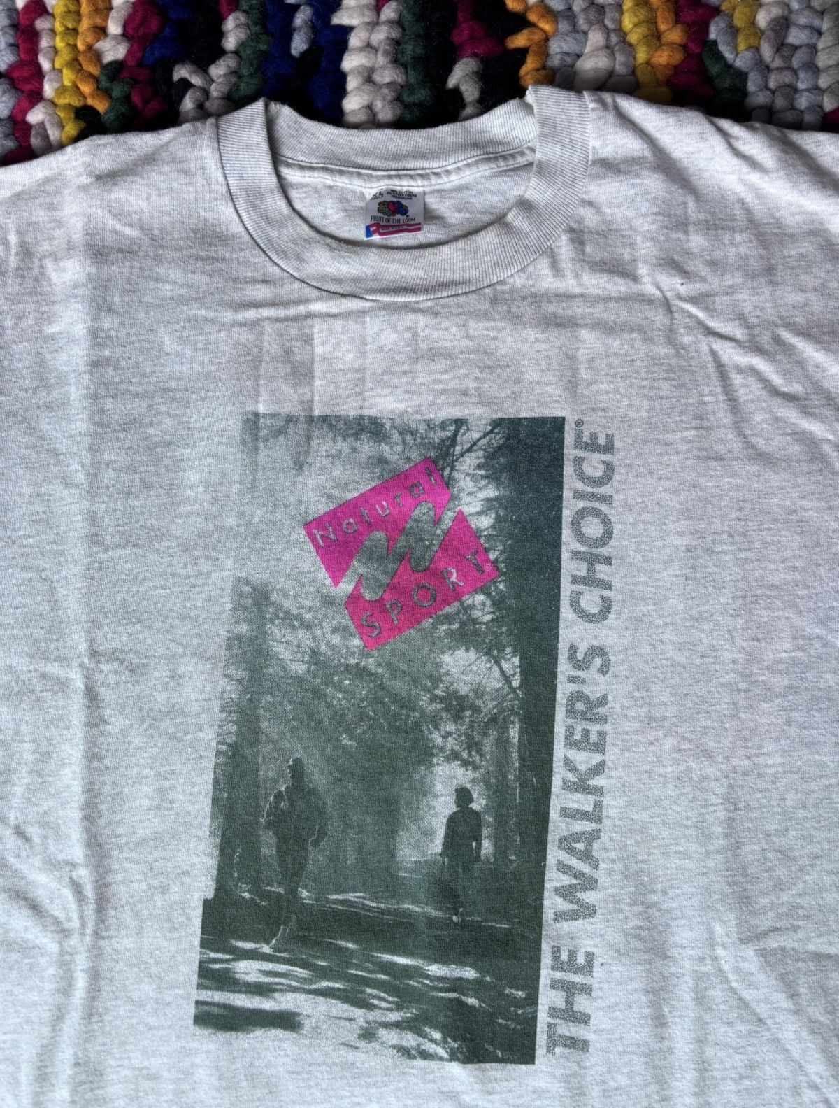 Arc'teryx × Vintage Vintage Hiking Graphic Tee Shirt Size US XL / EU 56 / 4 - 2 Thumbnail
