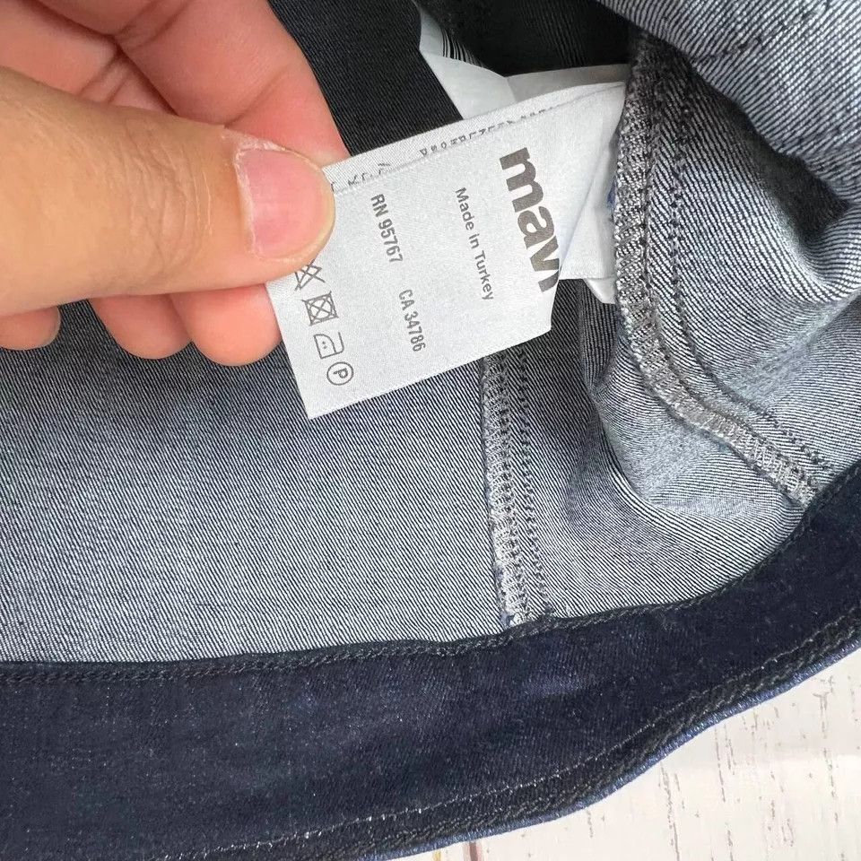 Mavi Mavi Small Classic Fit Stretchable Denim Jeans Jacket Women Size S / US 4 / IT 40 - 6 Thumbnail
